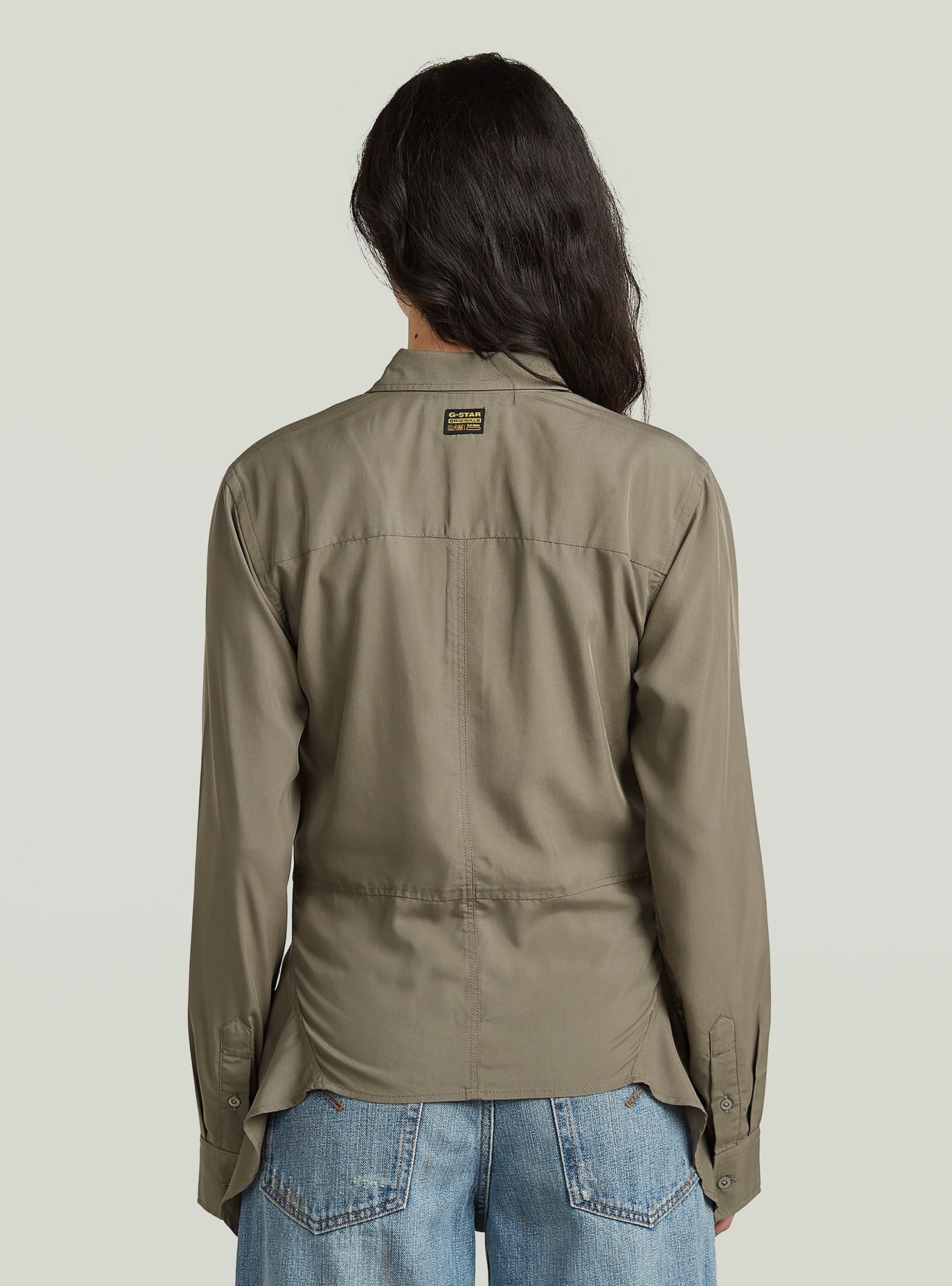 G-STAR Langarmshirt »Slim Kick Long Sleeve Hemd«
