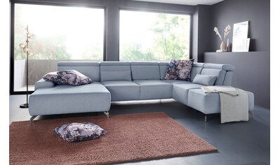 sit&more Wohnlandschaft, 12 cm Fußhöhe, inklusive Sitztiefenverstellung und... kaufen sit&more Wohnlandschaft, 12 cm Fußhöhe, inklusive Sitztiefenverstellung und... kaufen