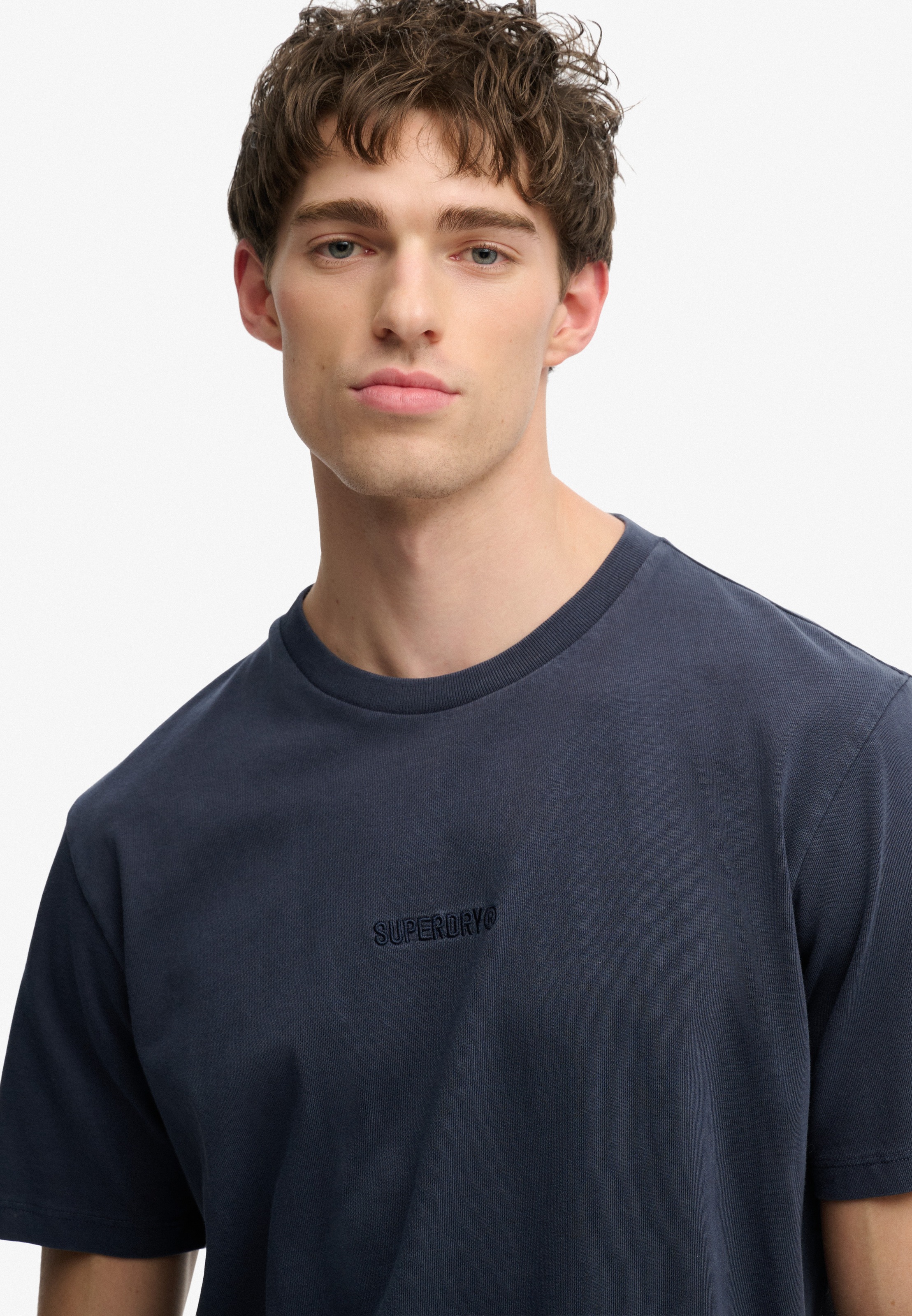Superdry Rundhalsshirt "MICRO LOGO T SHIRT" günstig online kaufen
