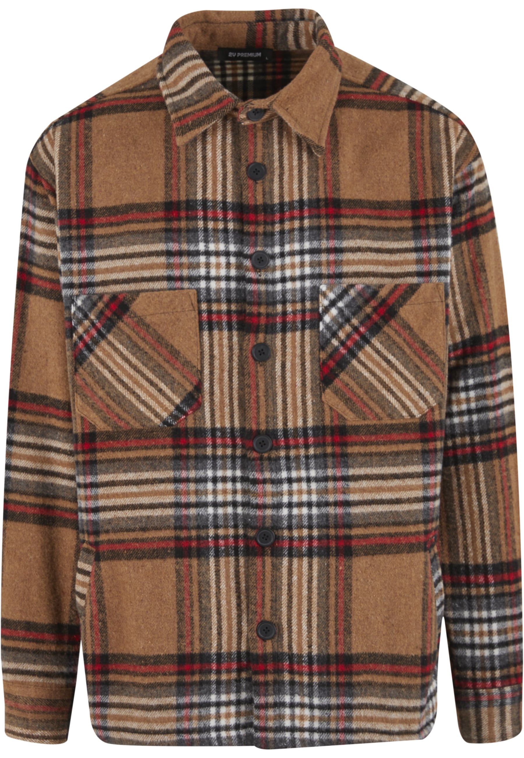 2Y Premium Langarm-Poloshirt "2Y Premium 2Y Premium Woven Shirt" 1 Stk. günstig online kaufen