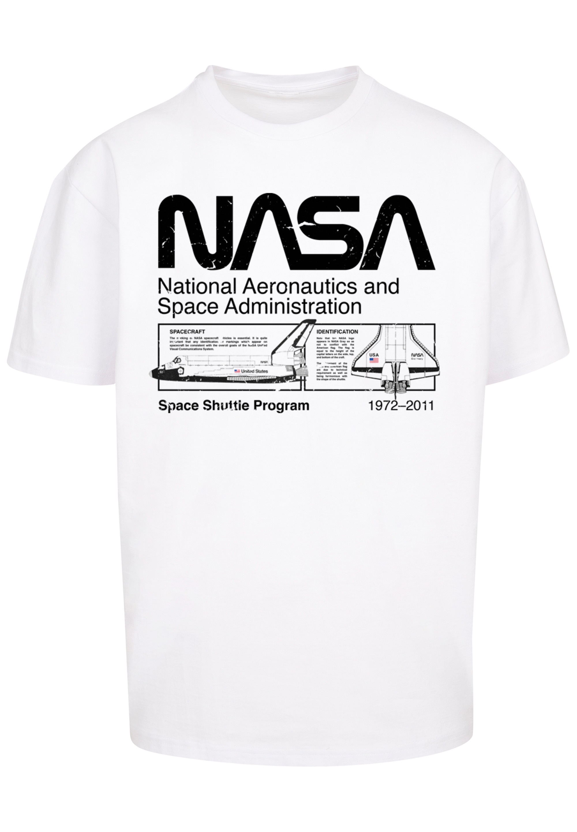F4NT4STIC T-Shirt »NASA Classic Space Shuttle«, Print