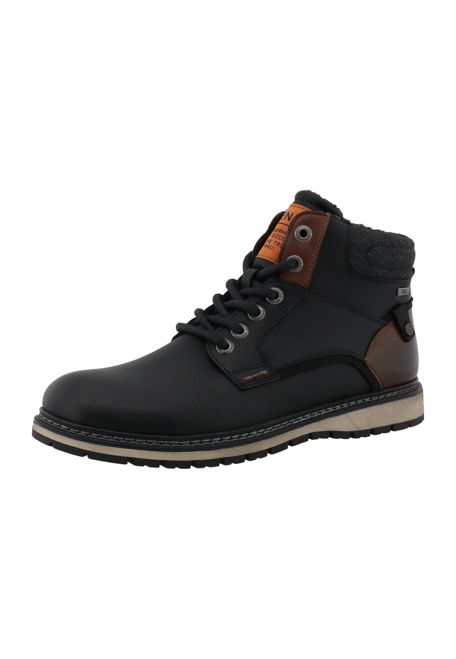Tom Tailor Winter Boots Men's Black Size 43 5