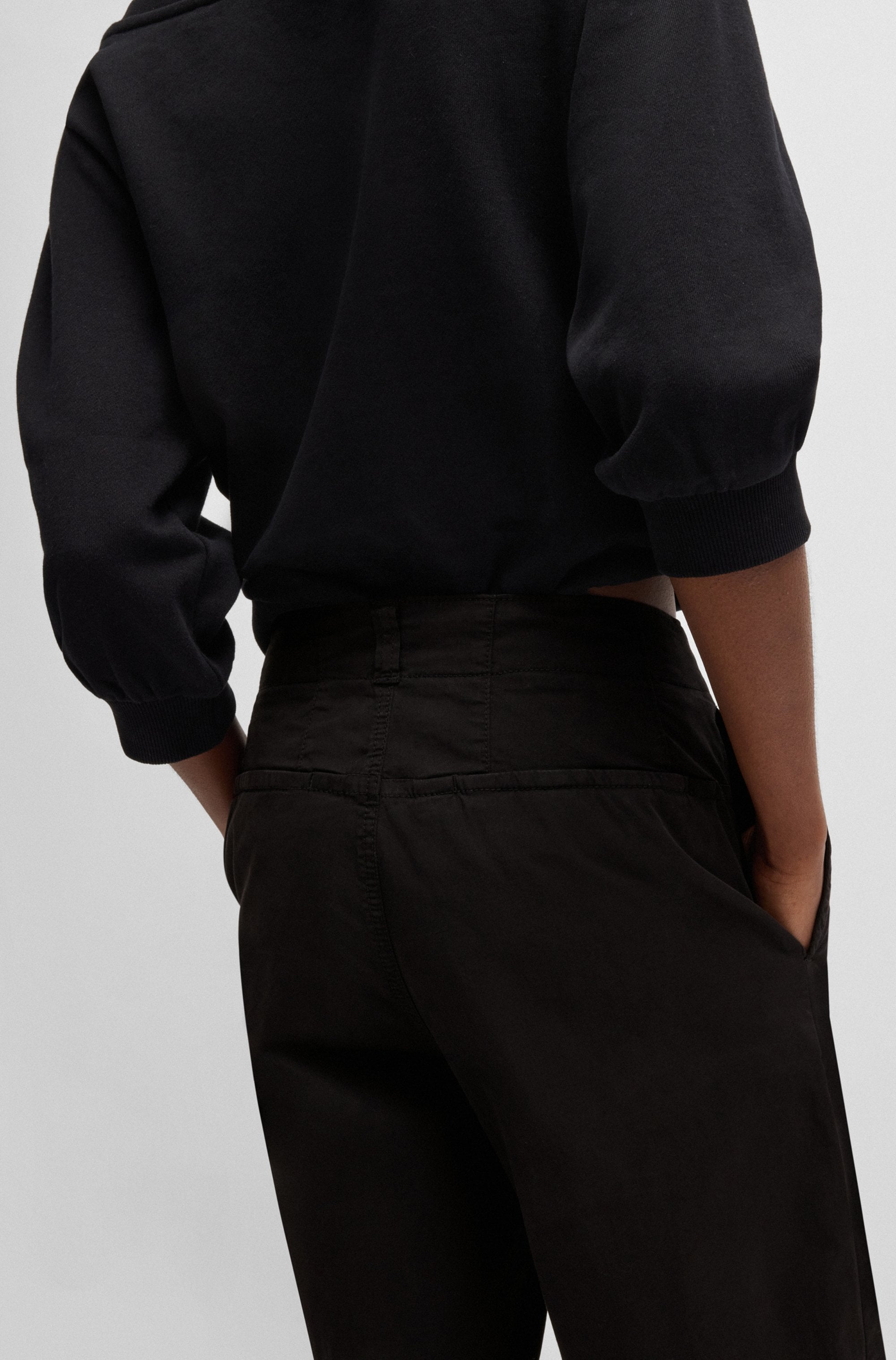 BOSS ORANGE Culotte »C_Tahiana-D«, in weiter Beinform