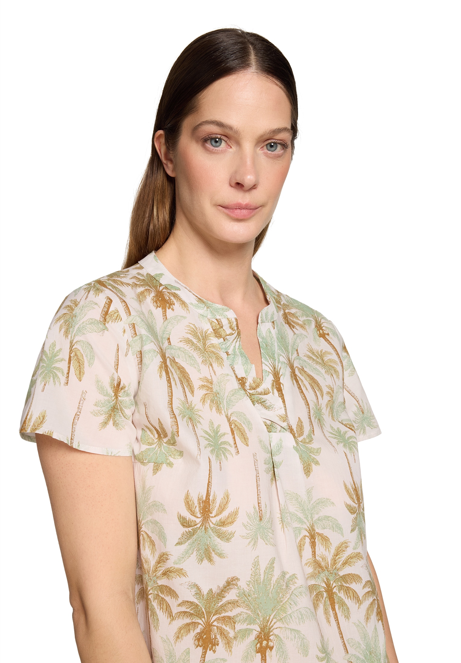 Cartoon Shirtbluse »Damen mit Rüschen«