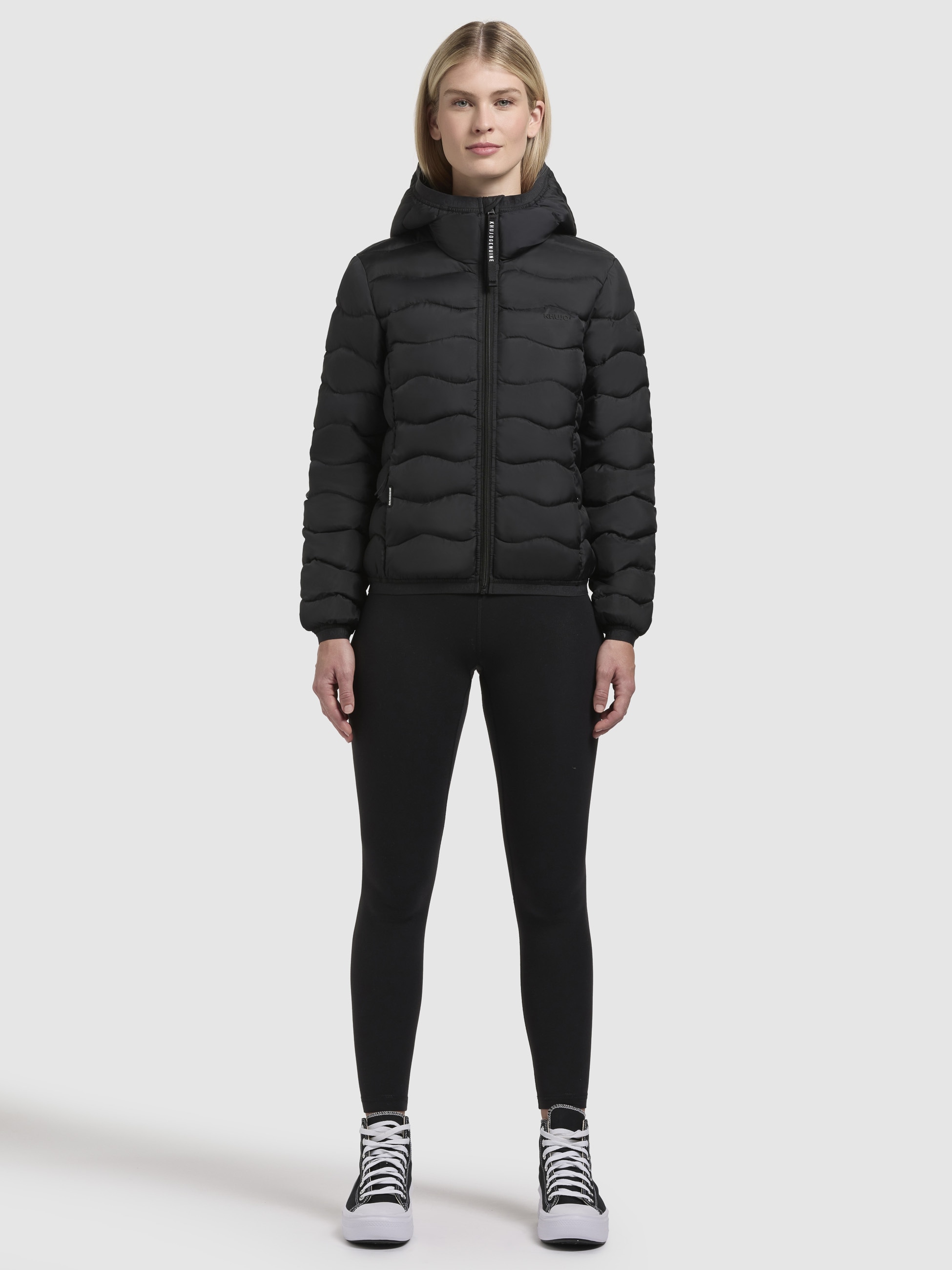 khujo Steppjacke »NARGO«, mit Kapuze