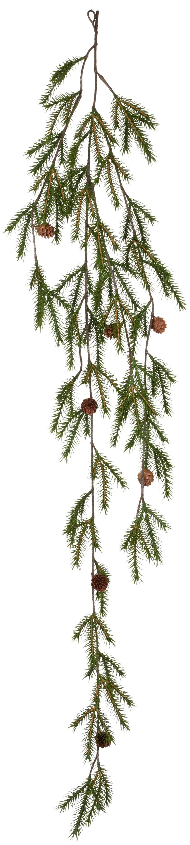 Creativ green Kunstranke "Hänger mit Tannenzweigen" günstig online kaufen