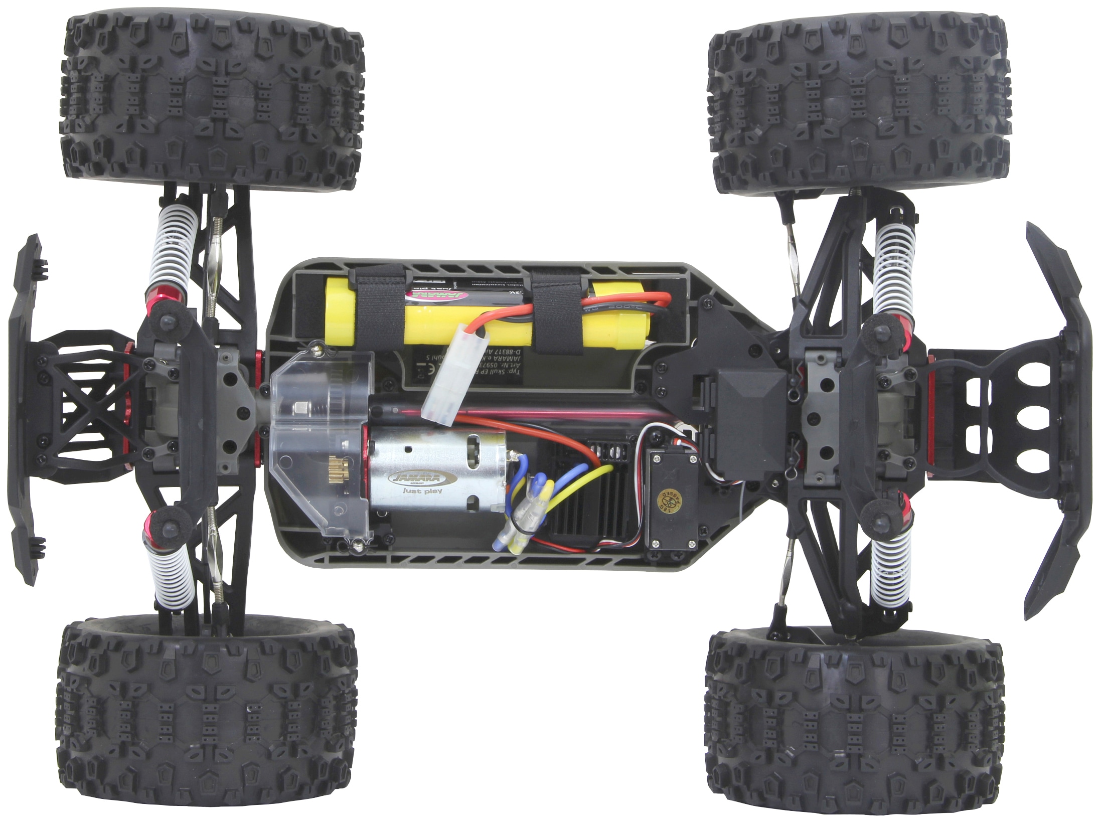 Jamara RC-Monstertruck »Crossmo Monstertruck 4WD«, 1:10, 2,4 GHz