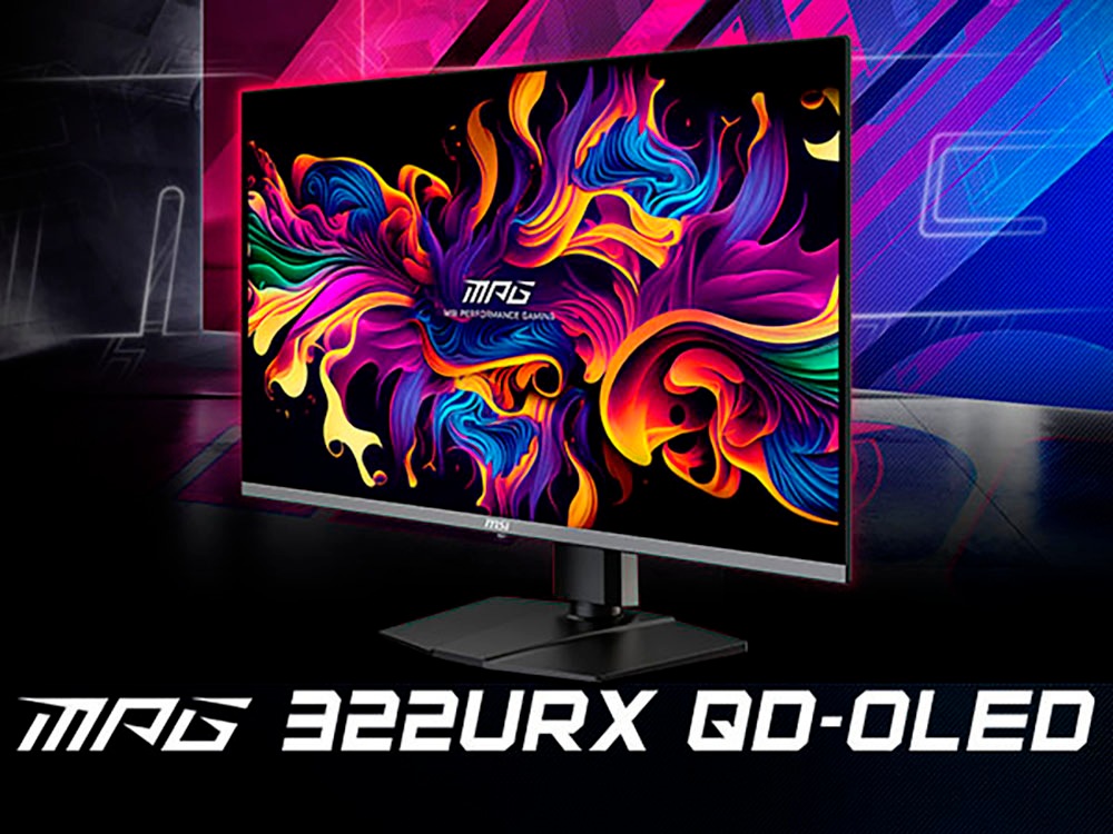 MSI Gaming-Monitor »MPG 322URX QD-OLED«, 80 cm/32 Zoll, 3840 x 2160 px, 4K Ultra HD, 0,03 ms Reaktionszeit, 240 Hz