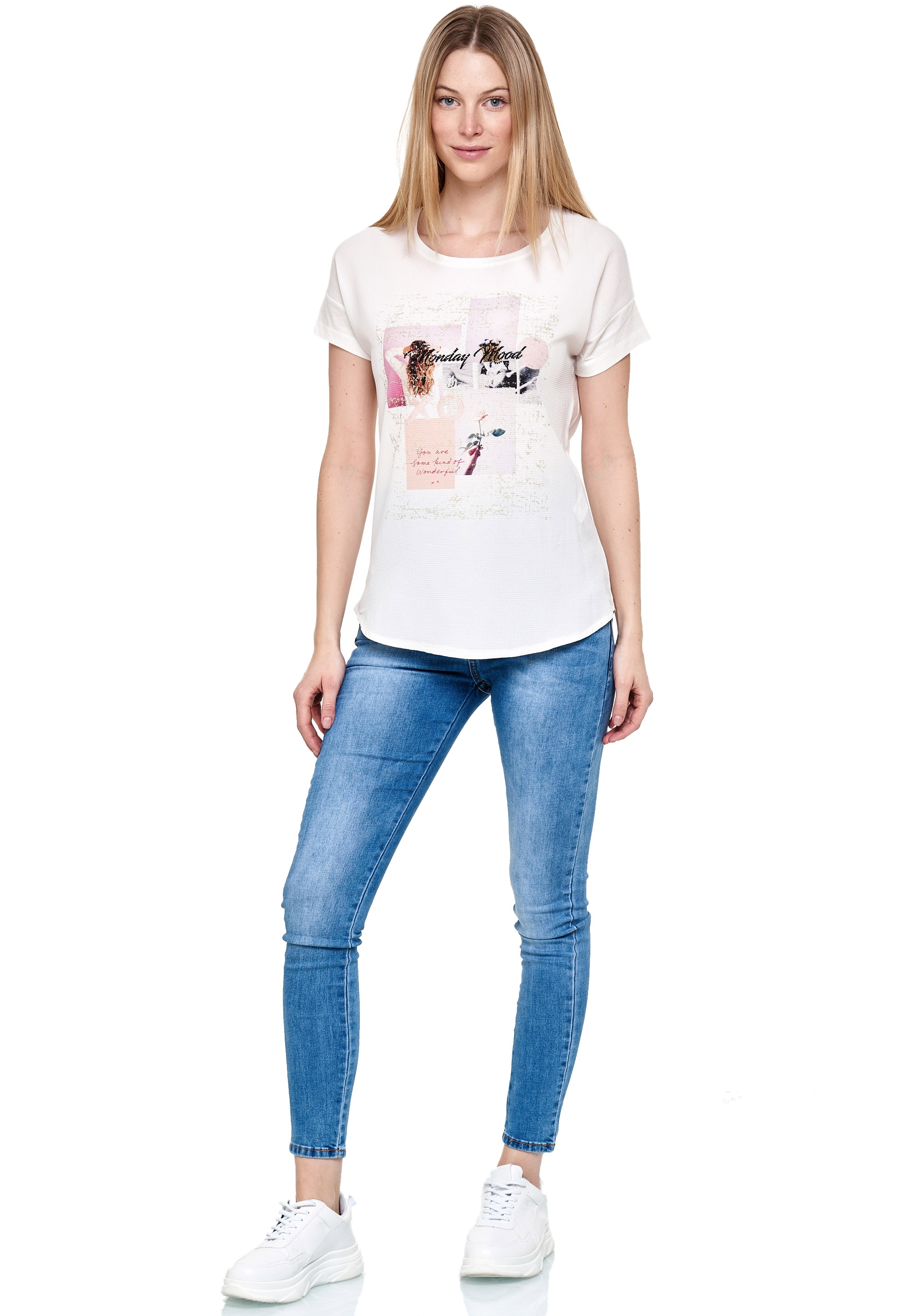Decay BAUR mit online bestellen T-Shirt, stilbewusstem Frontprint |