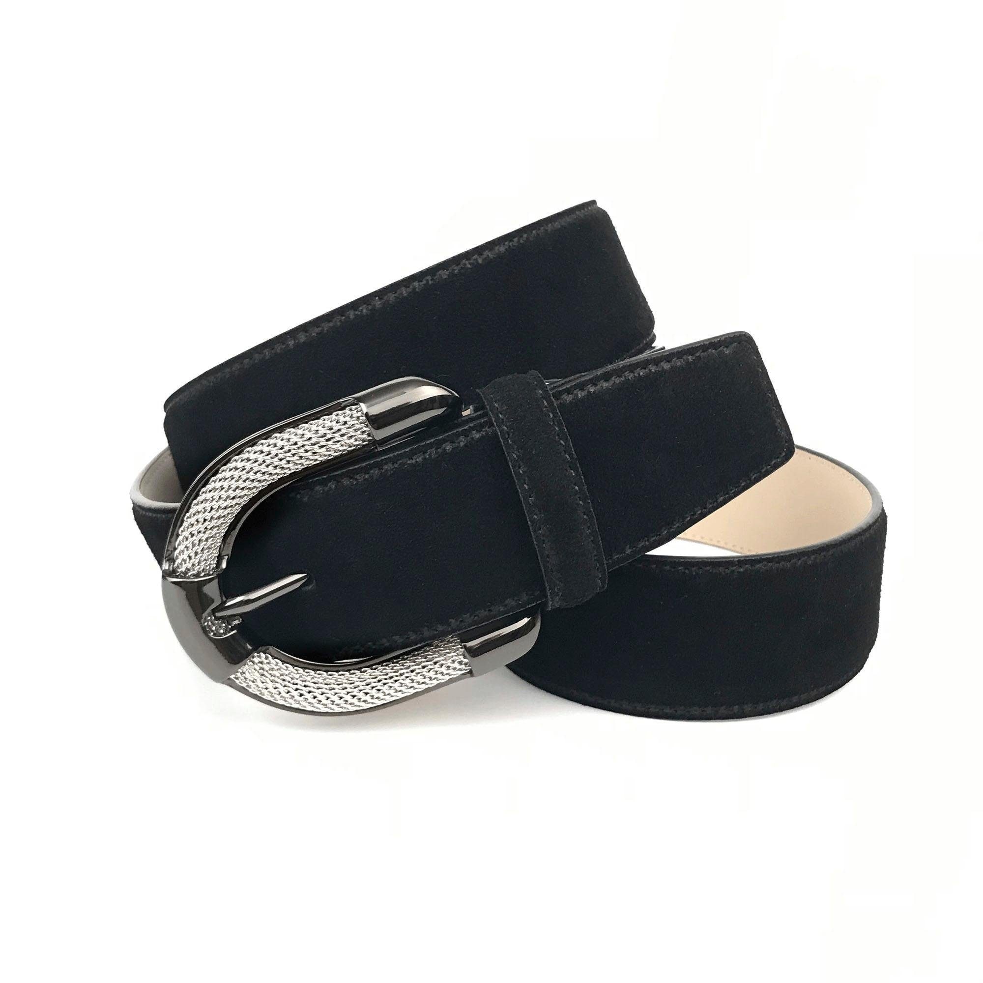 Anthoni Crown BAUR online | kaufen Ledergürtel, Veloursledergürtel in schwarz