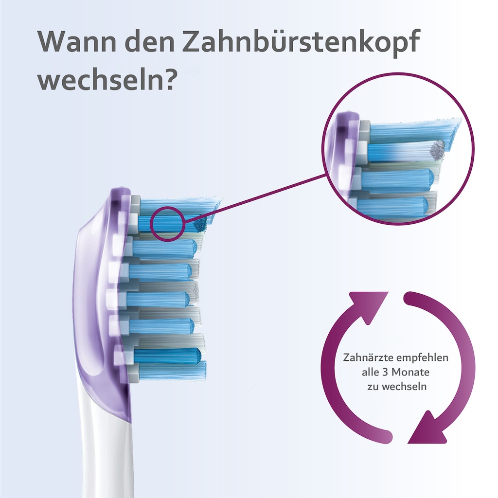 Philips Sonicare Aufsteckbürsten »HX9052 Premium Gum Care«