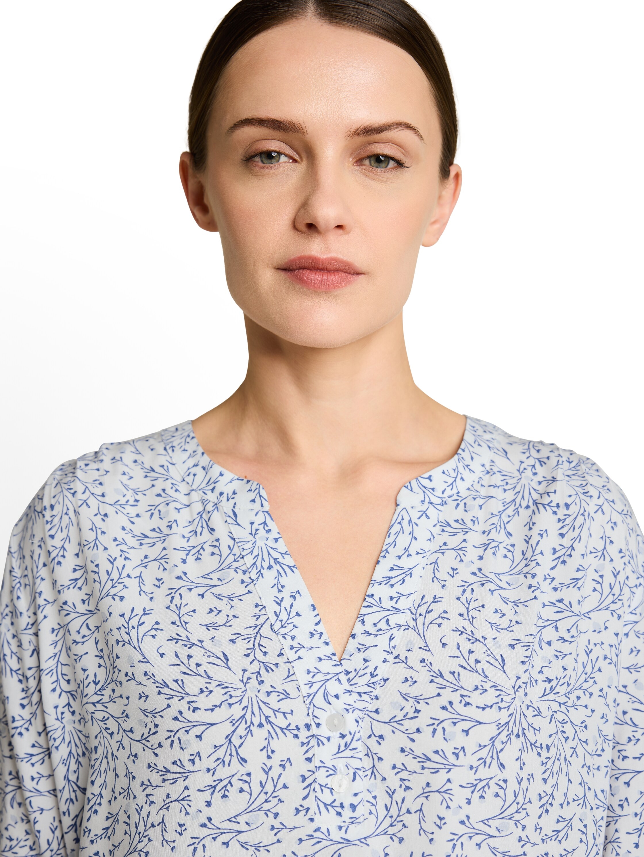 TOM TAILOR Klassische Bluse »Regular« mit All-Over Print