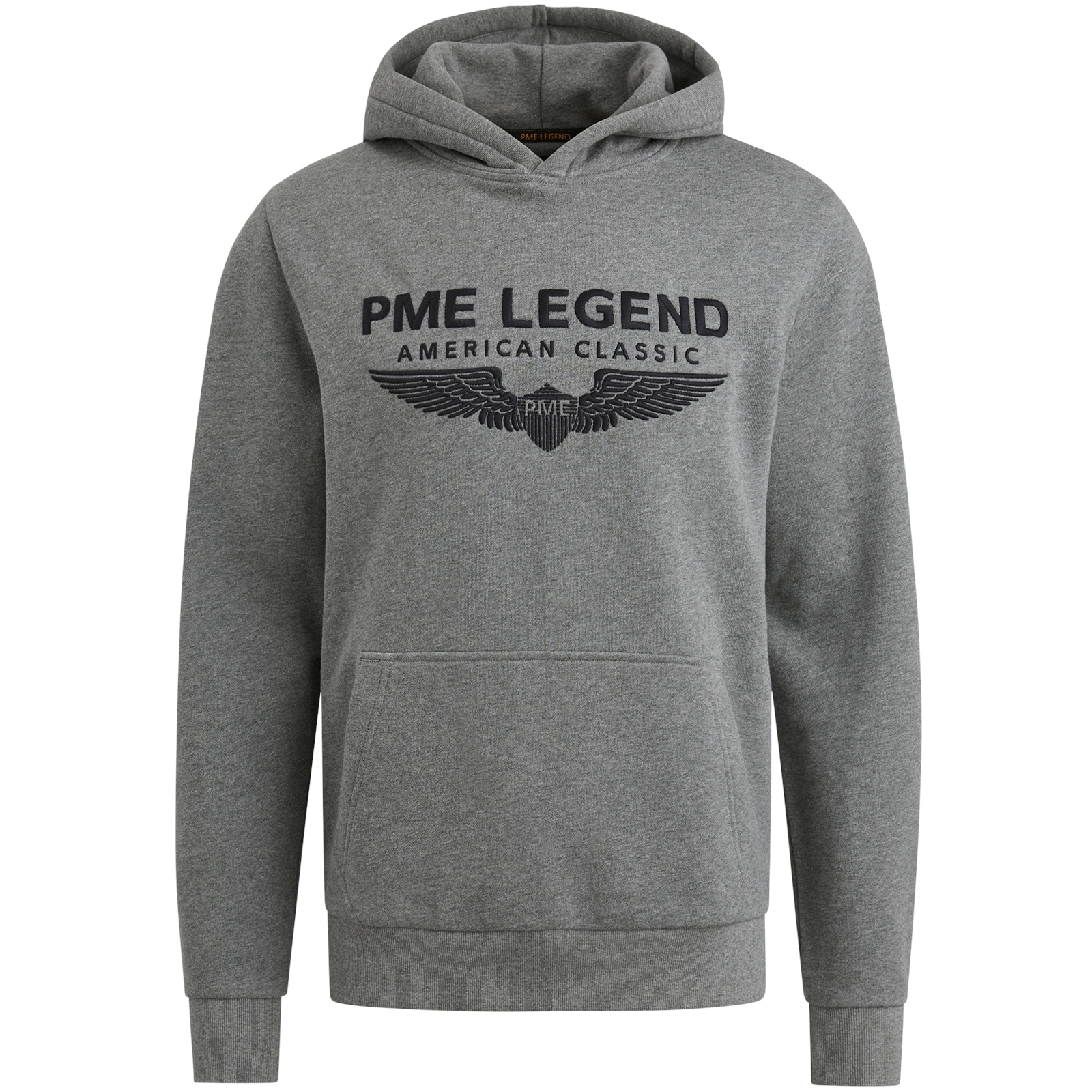 PME LEGEND Kapuzensweatshirt »Hooded soft terry with logo«, mit Logostickerei