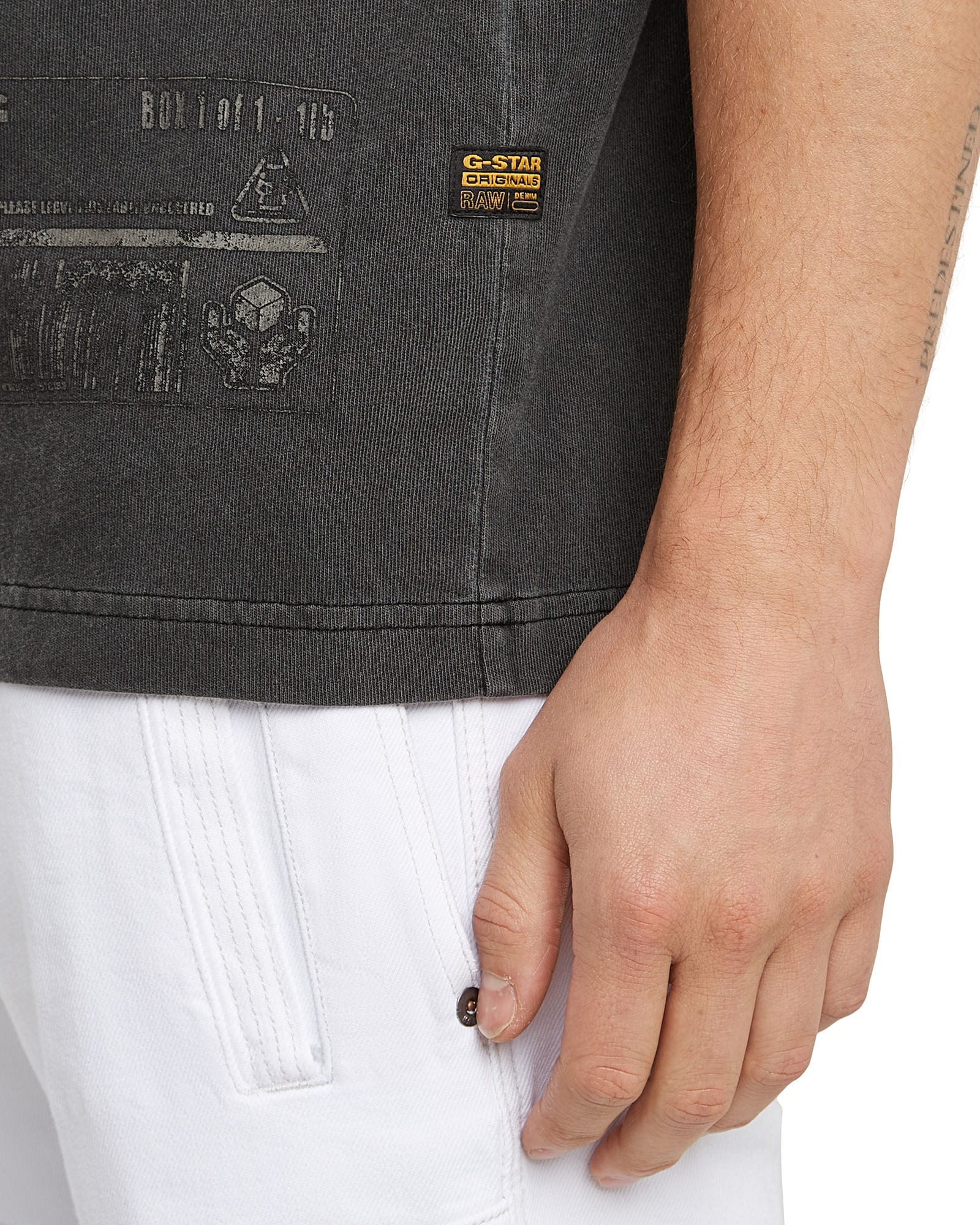 G-STAR T-Shirt "Shipping Graphic Overdyed T-Shirt" günstig online kaufen