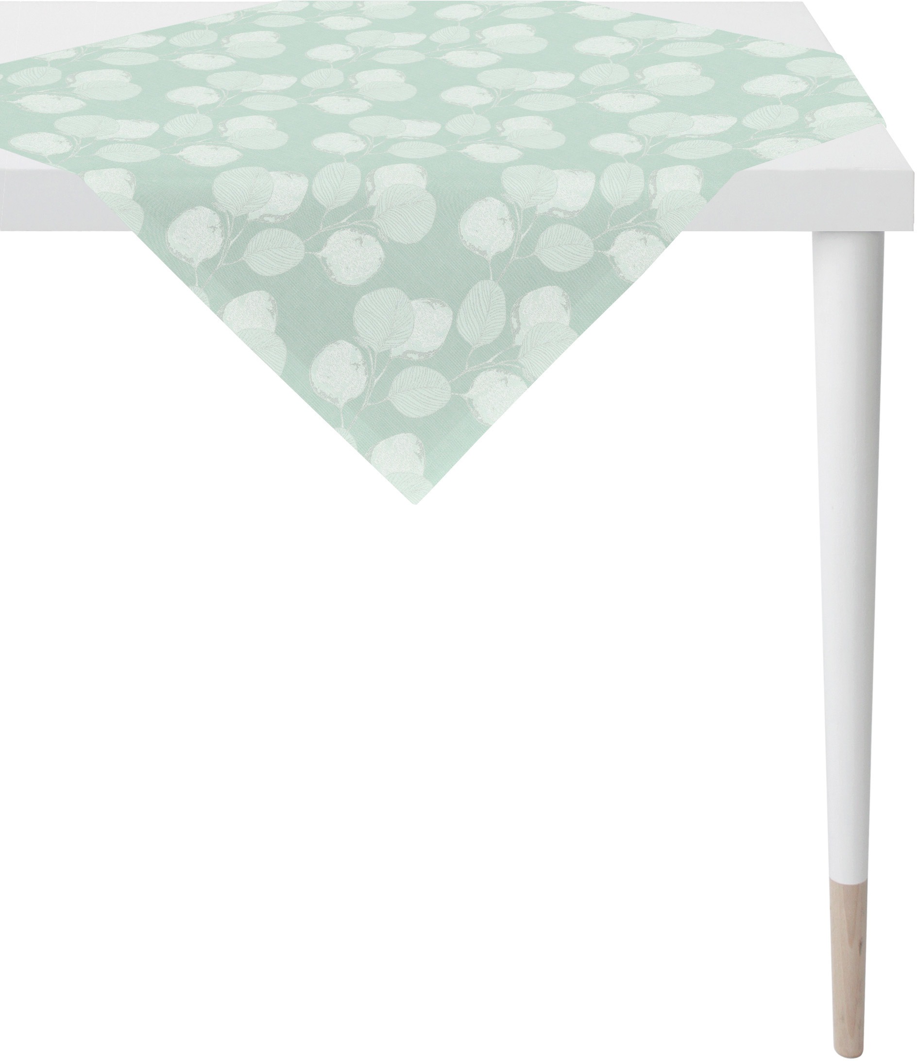 Mitteldecke APELT, B:90cm L:90cm, grün, Polyester, Viskose, Tischdecken, "2717 LOFT STYLE, Jacquard"