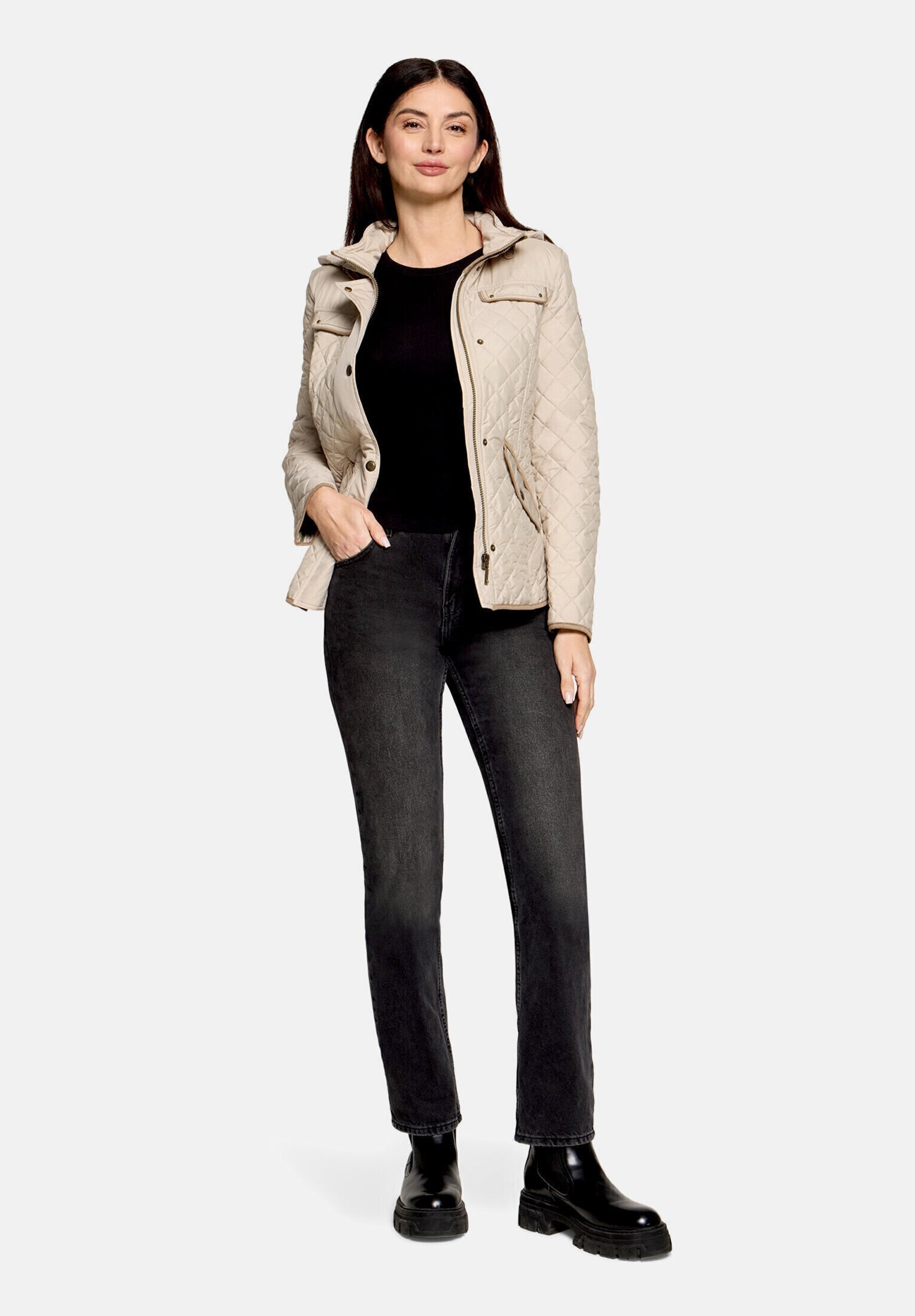 Gil Bret Sommerjacke "Damen mit abnehmbarer Kapuze" mit Kapuze