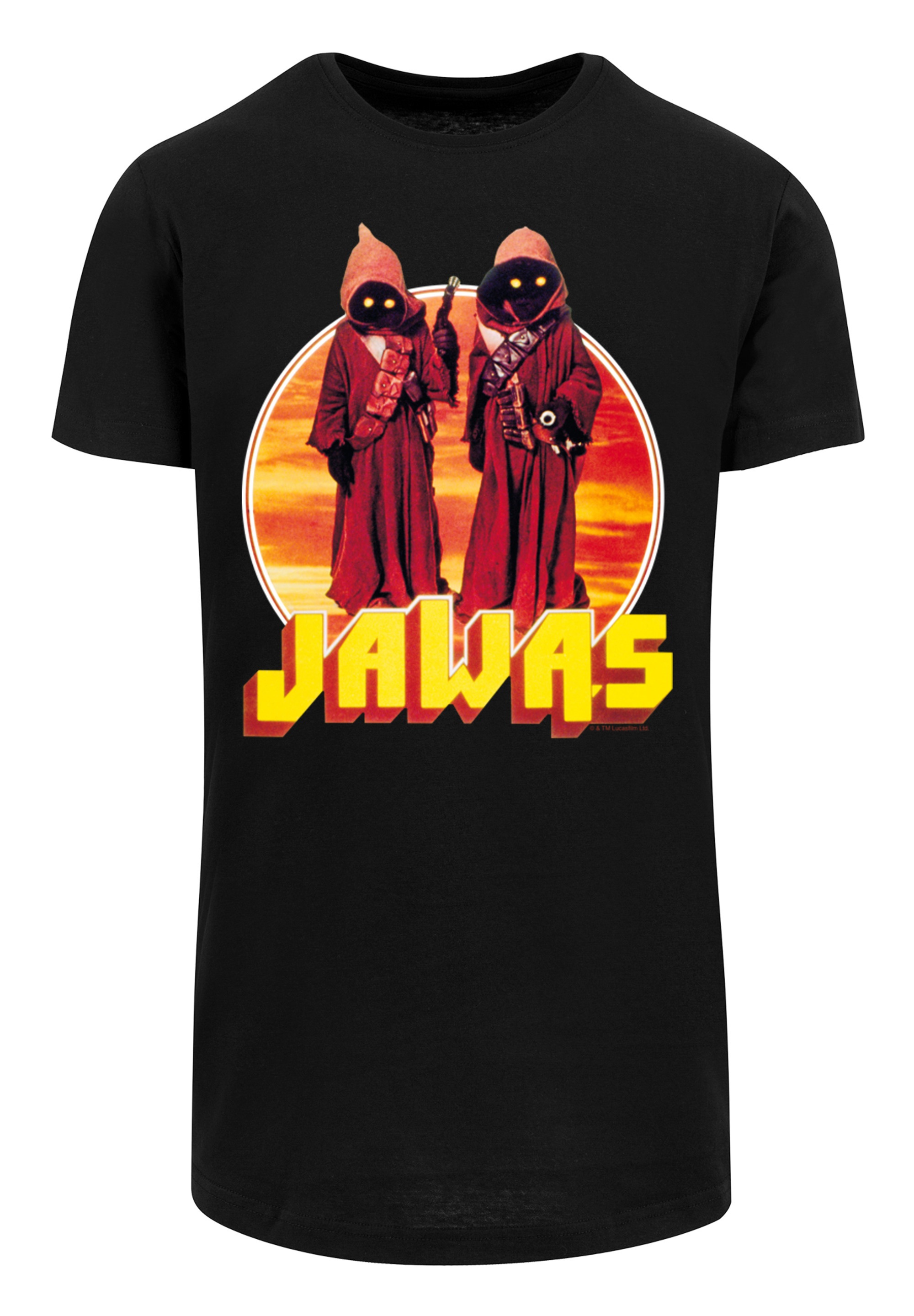 F4NT4STIC T-Shirt »Star Wars A New Hope Jawas«, Herren,Premium Merch,Lang,Longshirt,Bedruckt