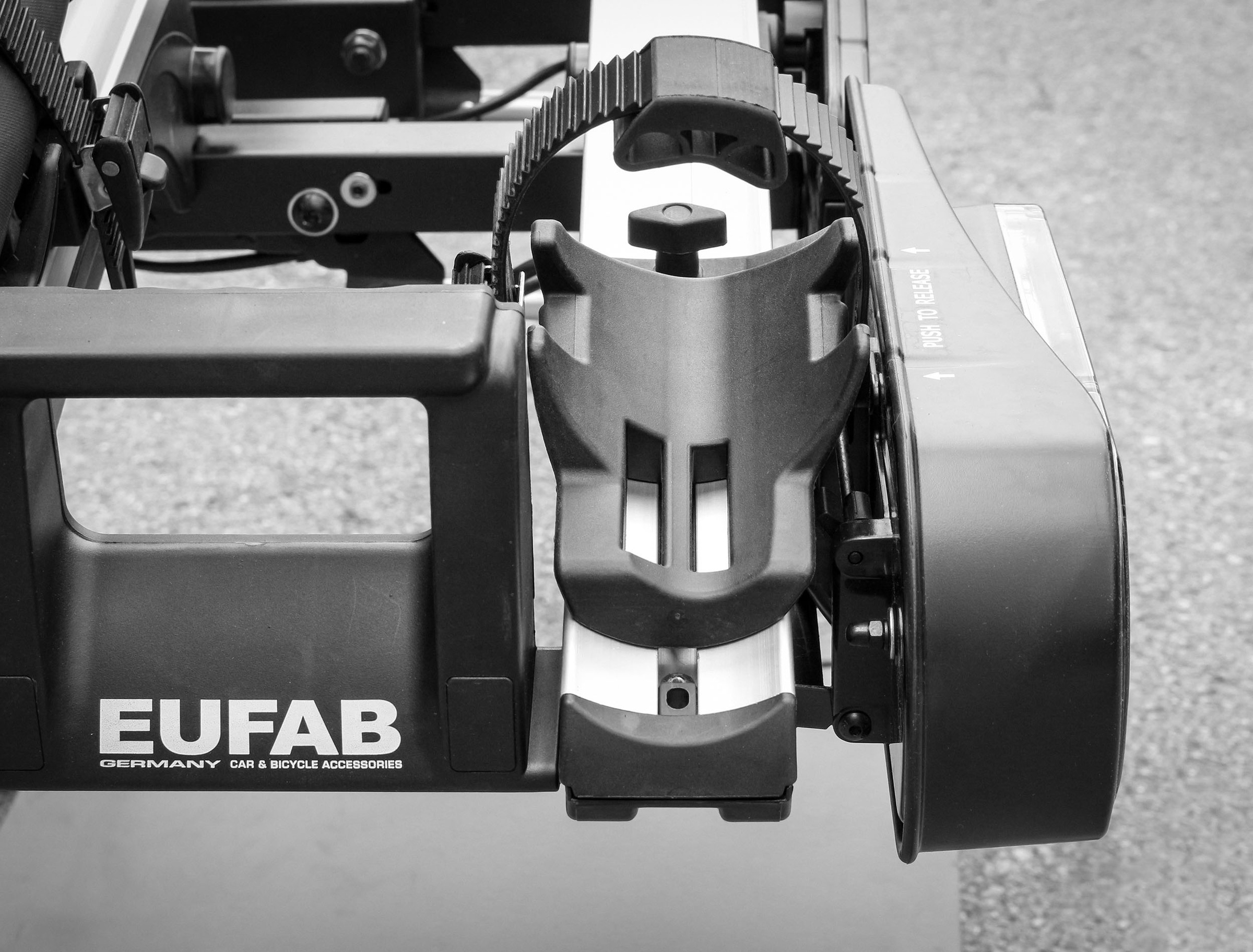 EUFAB Fahrradträger-Radstopper »Radstopper für breite Reifen«, Für breite Reifen