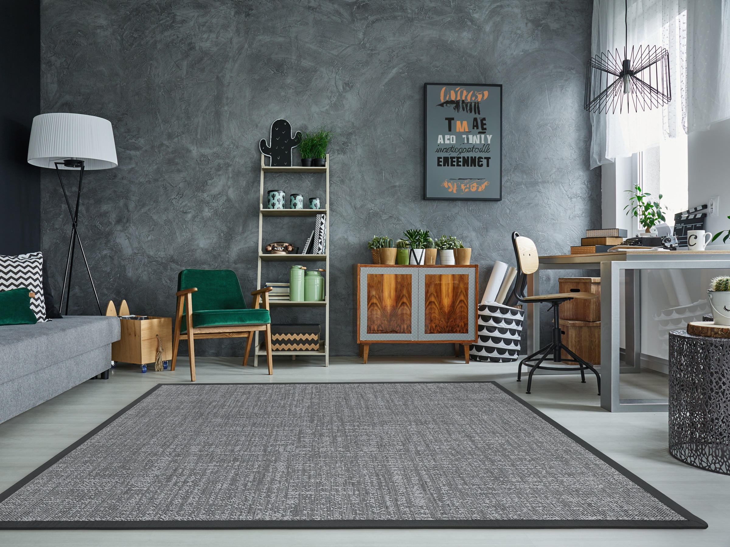 Dekowe Teppich "Basic S2 Chiffron" rechteckig 10 mm Höhe meliert, moderne O günstig online kaufen