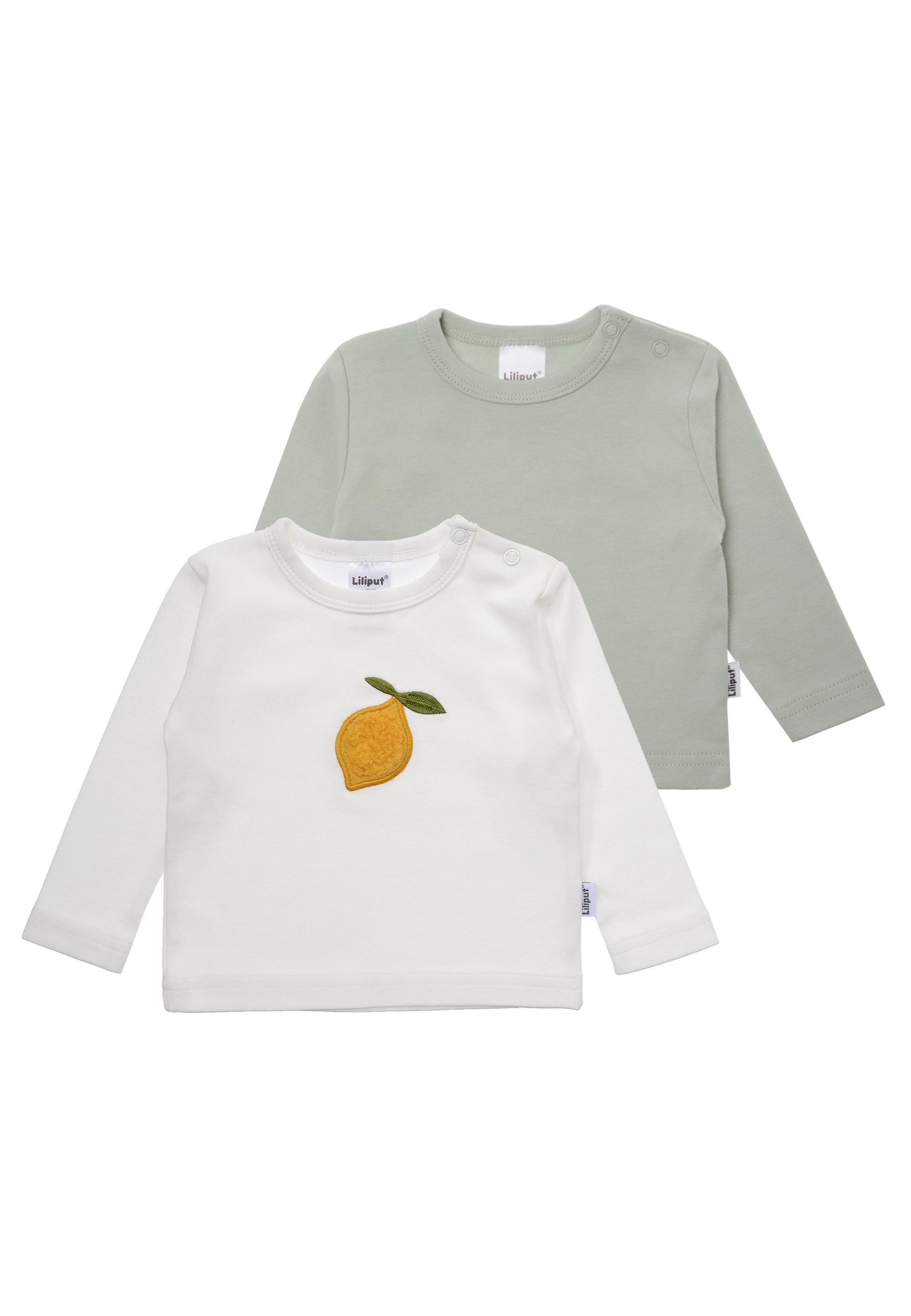 Liliput T-Shirt »Zitrone«, 2er-Pack mit praktischen Druckknöpfen
