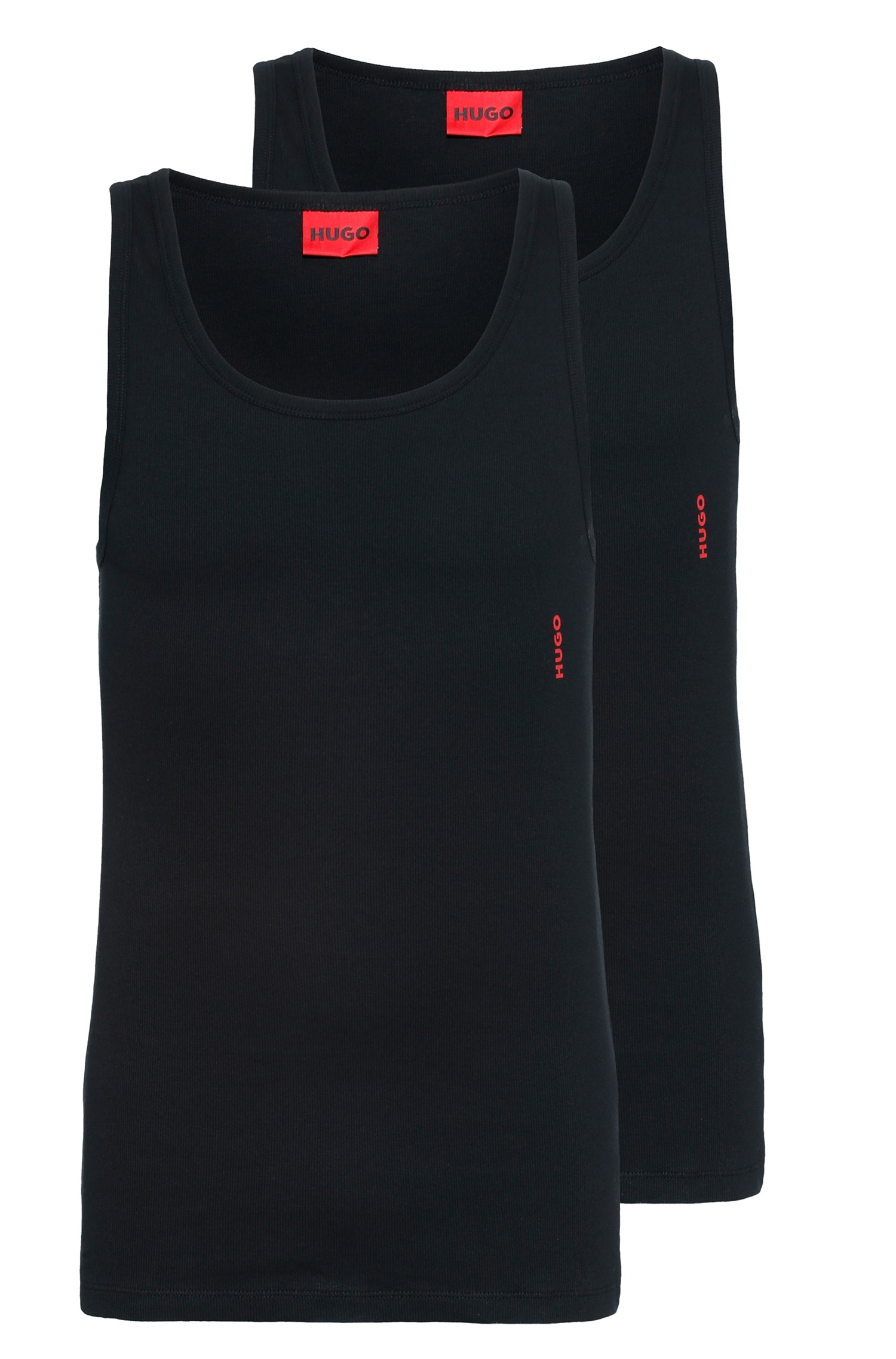 HUGO Underwear Tanktop "Twin Pack" Packung, 2 Stk. mit Markenlabel in Kontr günstig online kaufen