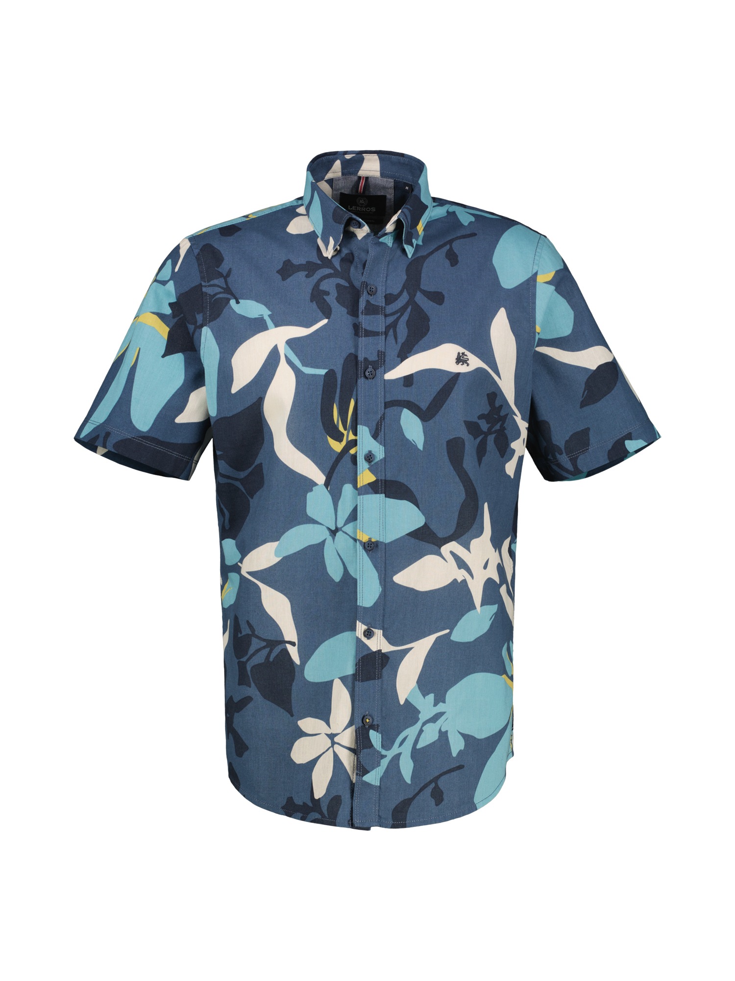 LERROS Kurzarmhemd "LERROS Sommerhemd in Hawaiian-Style" günstig online kaufen