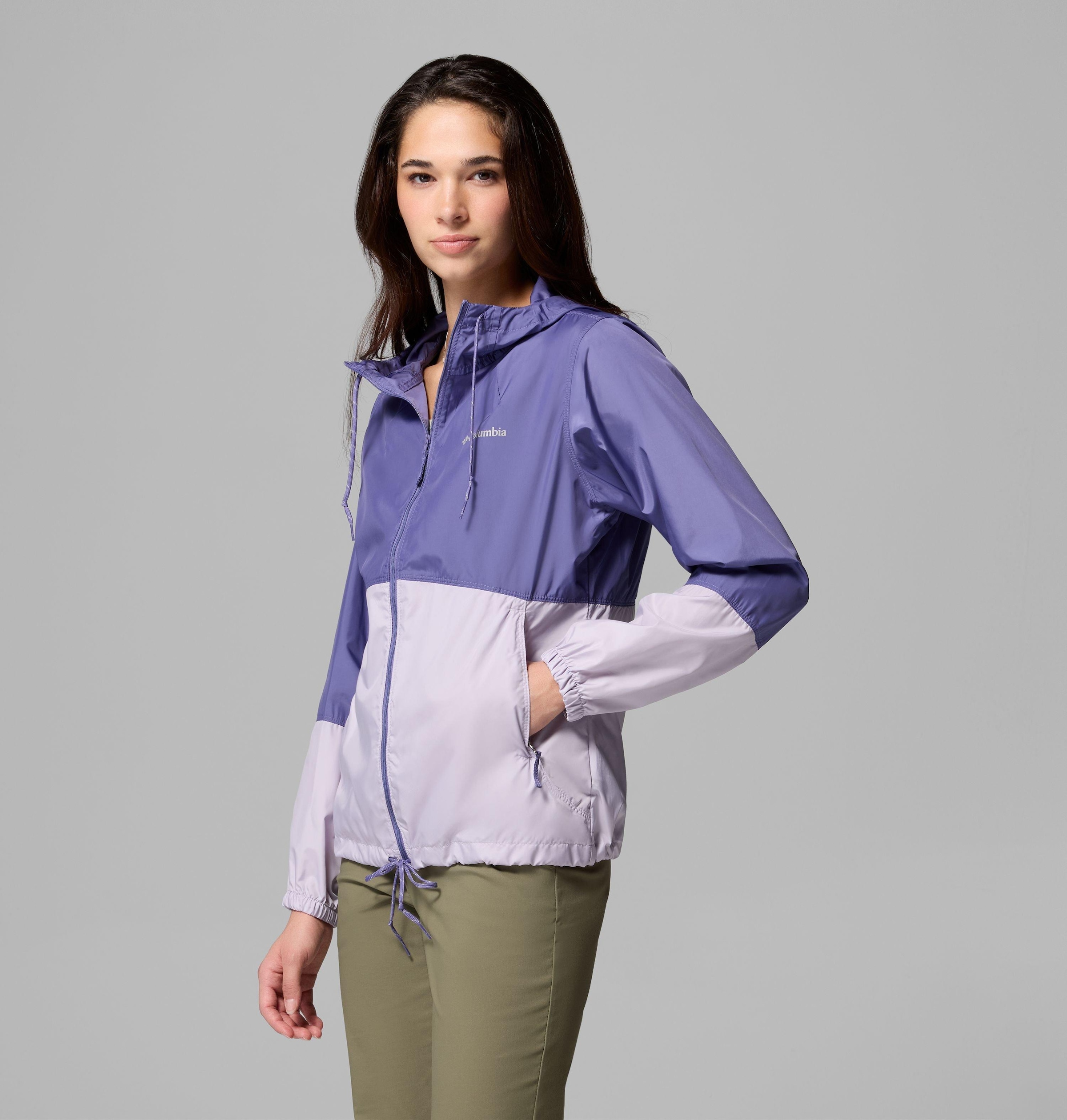 Columbia Windbreaker »Flash Forward II Windbreaker« mit Kapuze für Wandern, Trekking und Laufen, mit Kapuze und Kordelzug