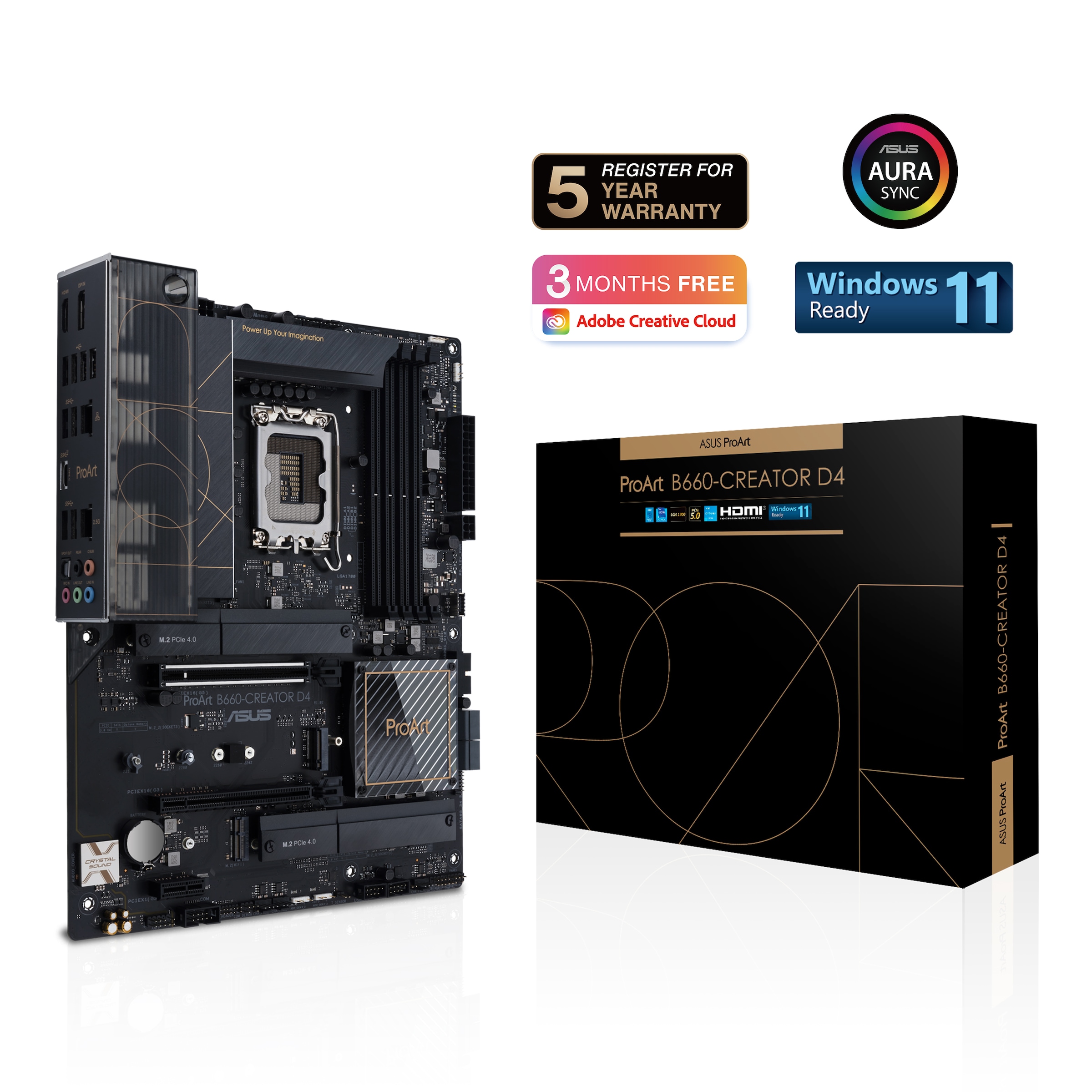 Mainboard »PROART B660-CREATOR D4«