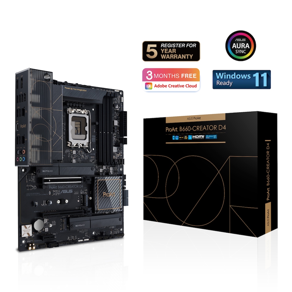 Asus Mainboard »PROART B660-CREATOR D4«