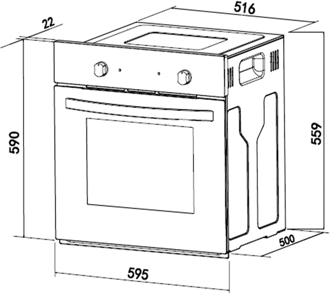 KOCHSTATION Küchenzeile »KS-Georgia, mit 38mm starker Arbeitsplatte«, Breite 260 cm, wahlweise mit E-Geräten und Kühlschrank