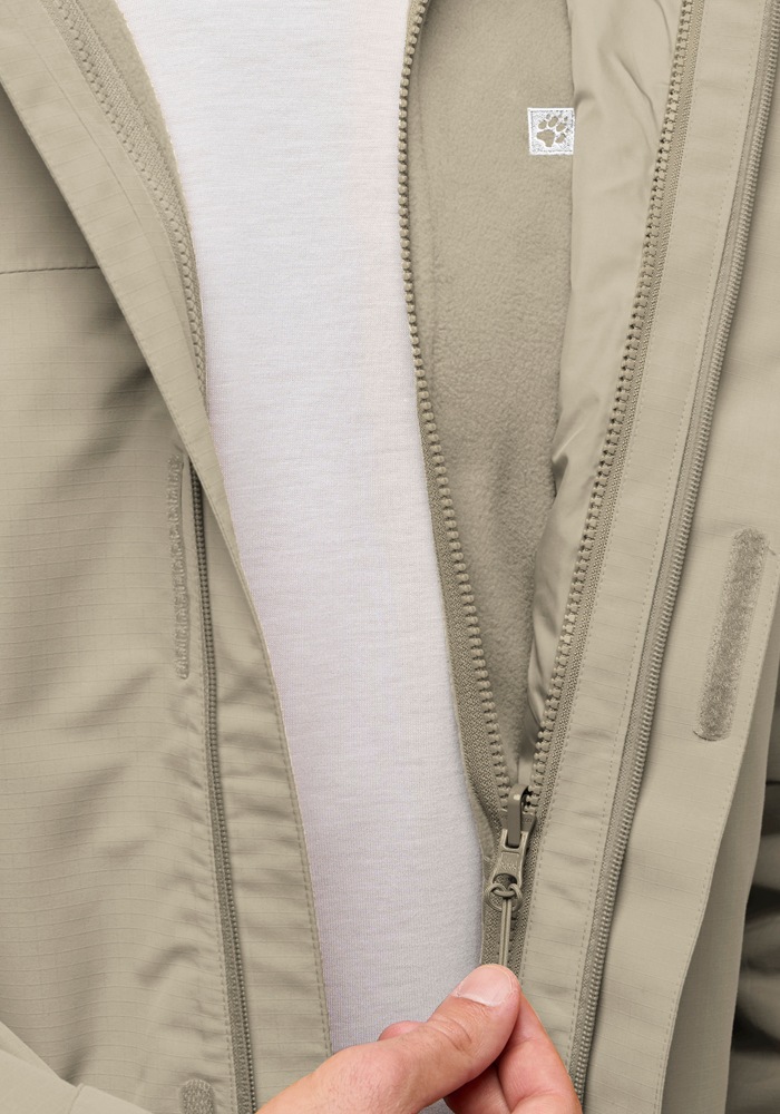 Jack Wolfskin 3-in-1-Funktionsjacke »ALTENBERG 3IN1 JKT M«, mit Kapuze