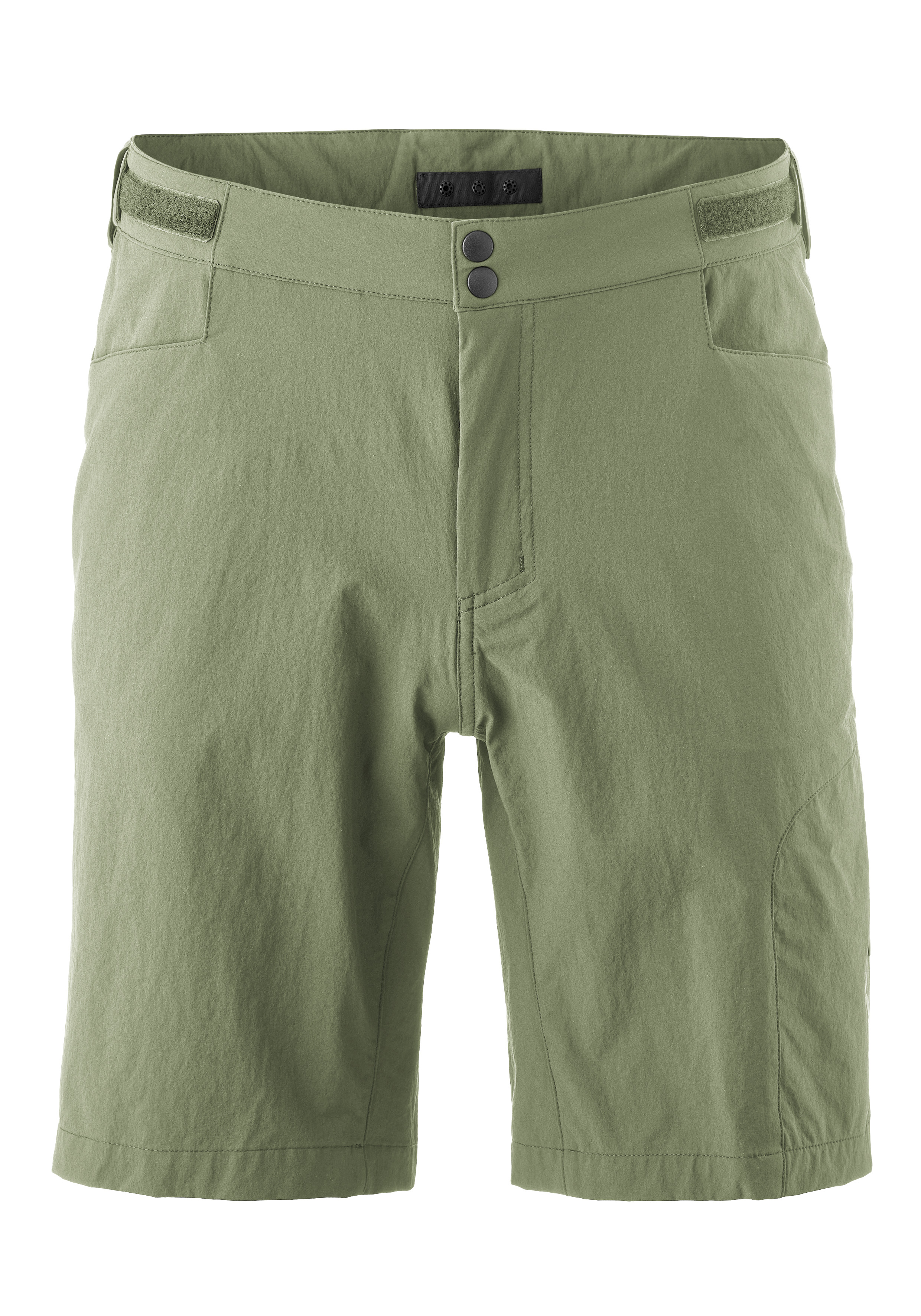 Gonso Fahrradhose "Adventure Shorts M" Herren Radhose mit einknöpfbarer Radunterhose mit Sitzpolster