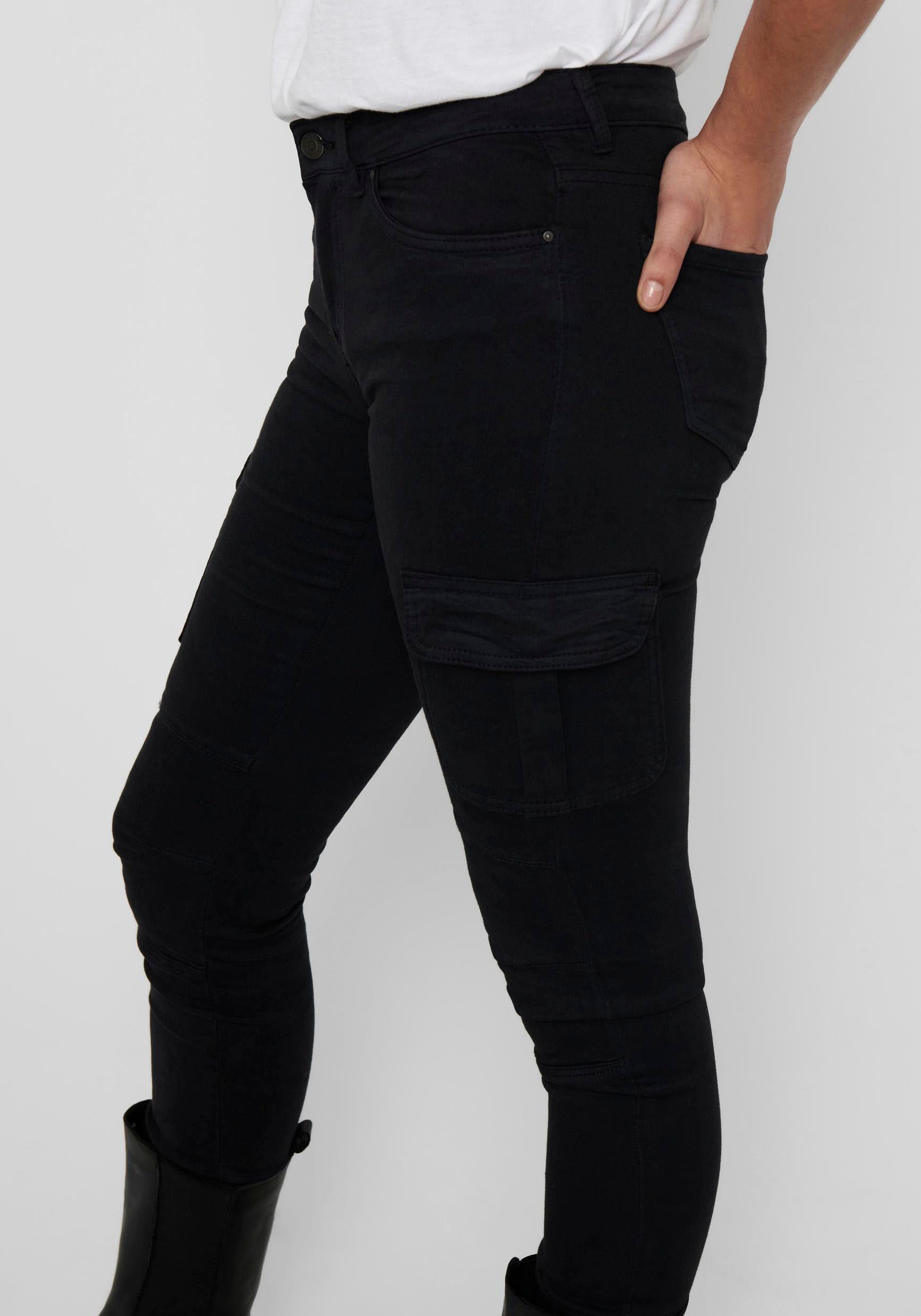 ONLY "ONLMISSOURI REG ANK CARGO PNT" knöchellang mit elastischem Beinabschl günstig online kaufen