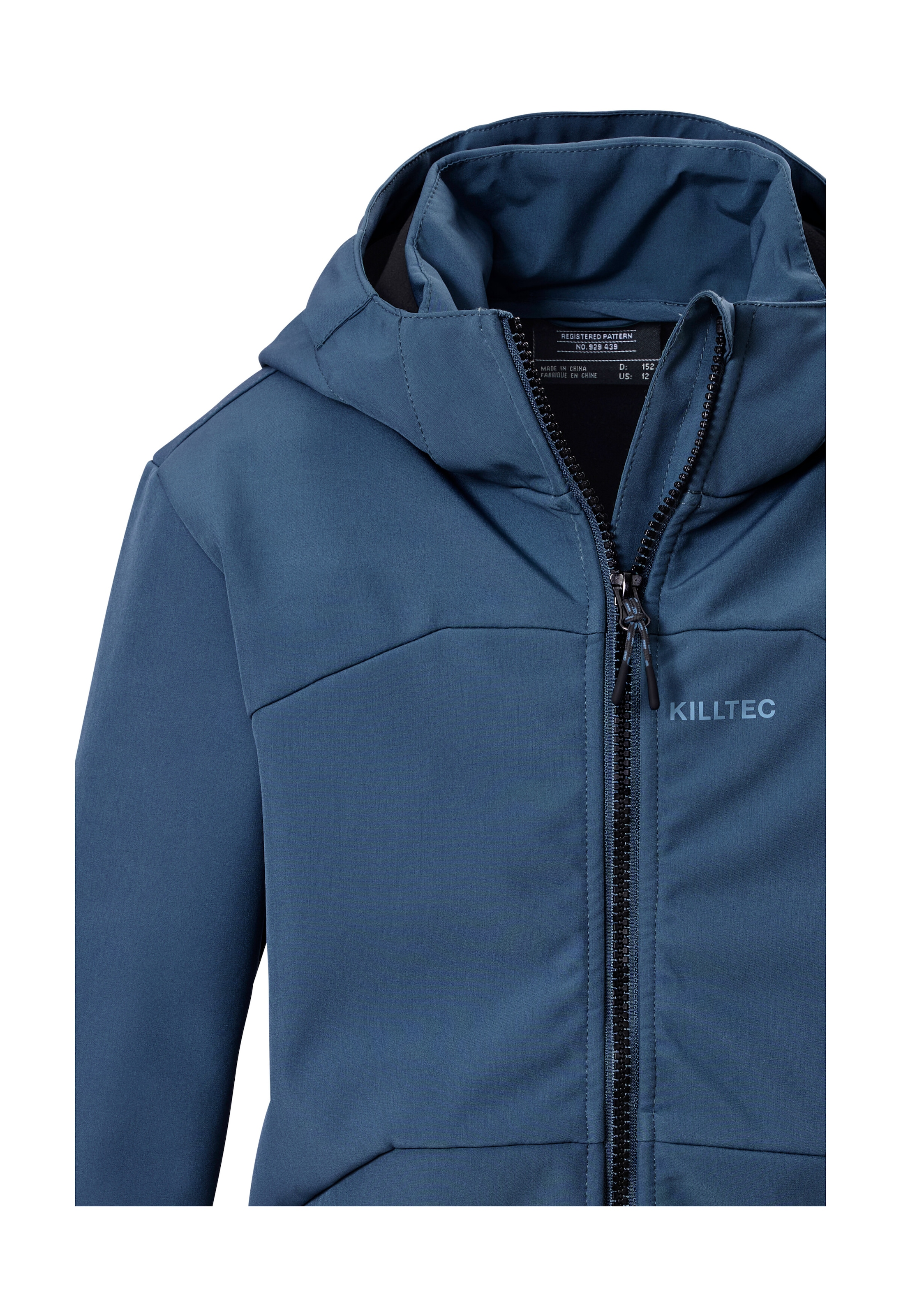 Killtec Softshelljacke »KOW 176 BYS SFTSHLL JCKT« Wind- und wasserabweisende Kinderjacke mit Fleece und Kapuze