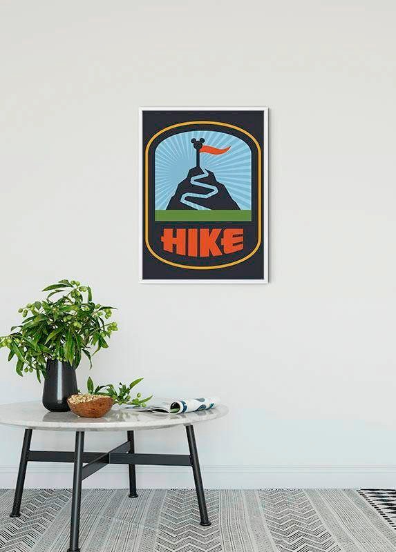 Komar Poster "Mickey Mouse Hike", Disney, (1 St.), Kinderzimmer, Schlafzimm günstig online kaufen