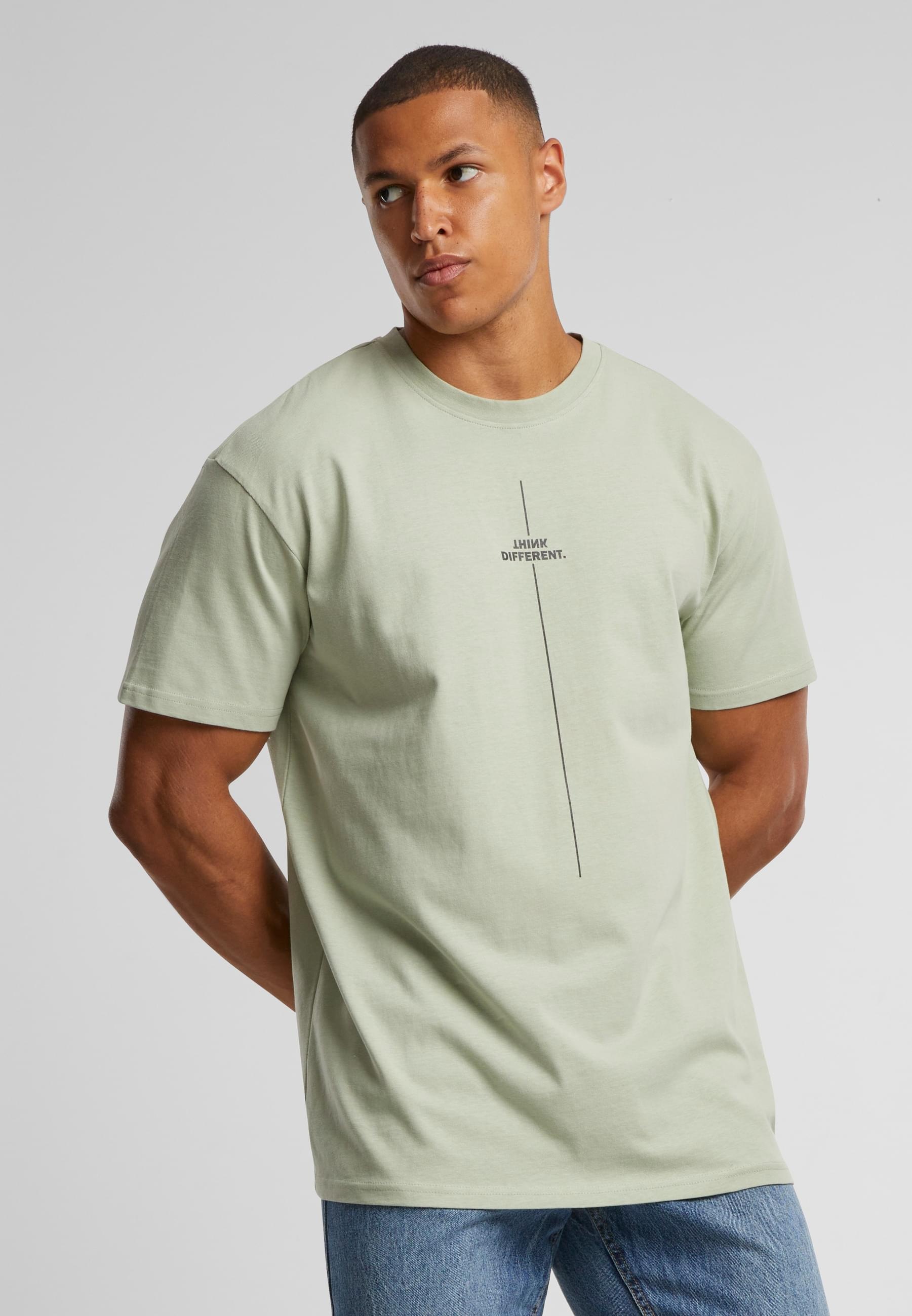 Merchcode T-Shirt »Merchcode Herren Think Different Heavy Oversized Tee«, (1 tlg.)