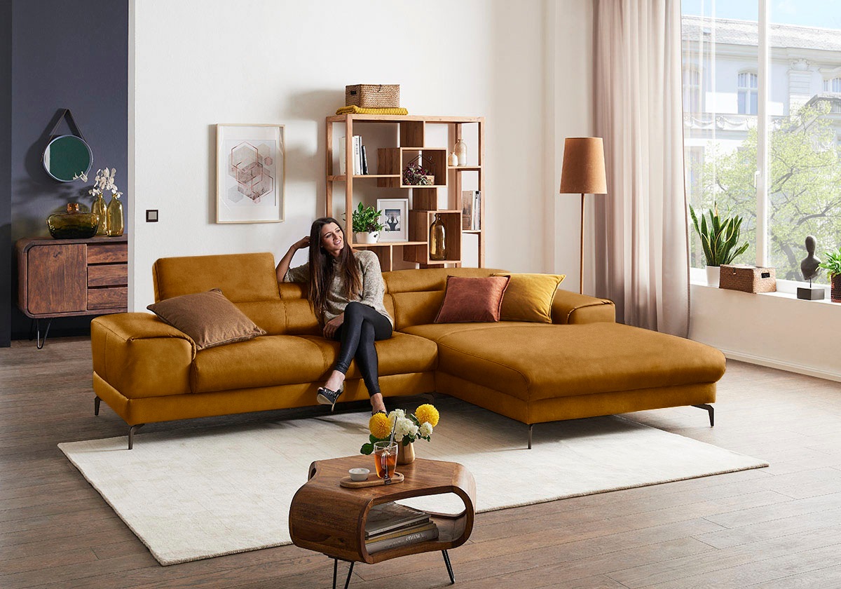 W.SCHILLIG Ecksofa "Piedroo, Designsofa mit tollem Sitzkomfort, elegant und günstig online kaufen