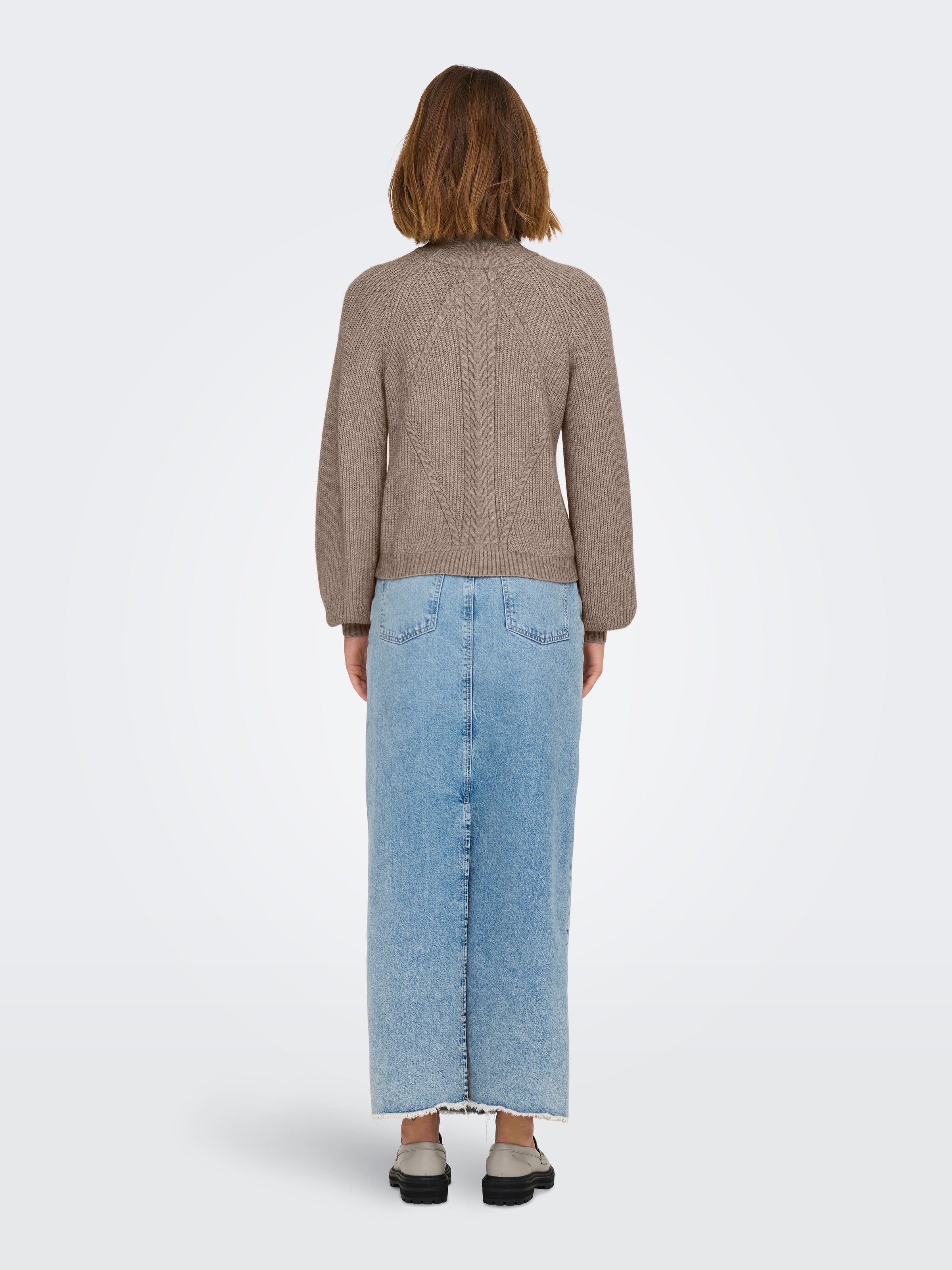 ONLY Stehkragenpullover "ONLKATIA LS DETAIL HIGHNECK CC KNT" günstig online kaufen