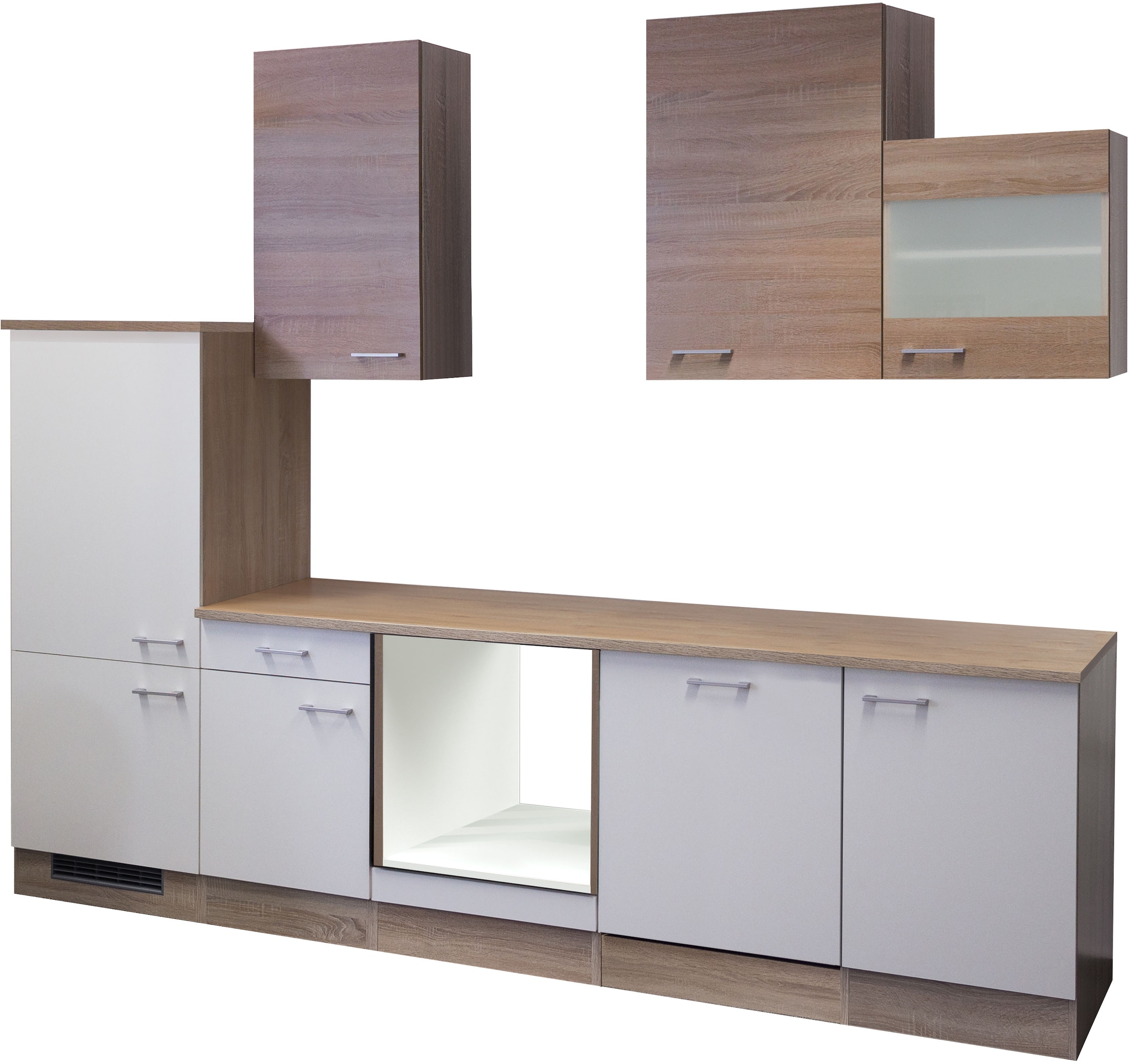 Flex-Well Küchenzeile "L-280-2305-022-SAMOA", (L-280-2305-022-SAMOA), Gesam günstig online kaufen