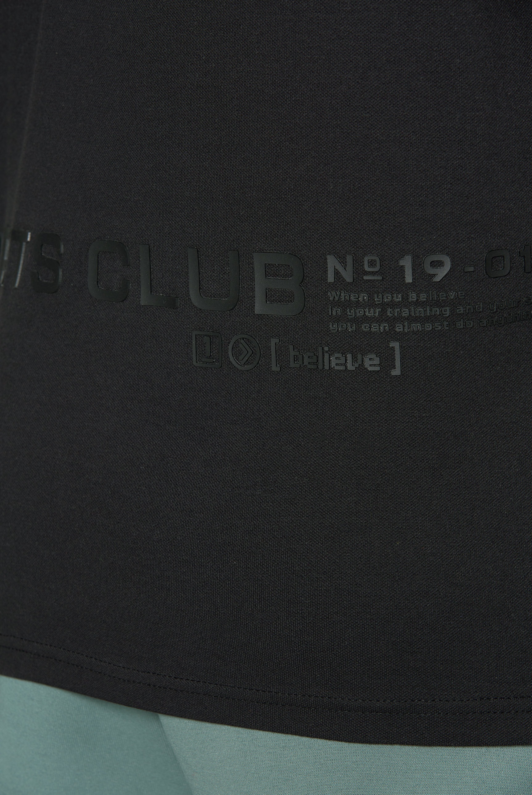 CAMP DAVID Poloshirt, mit V-Ausschnitt