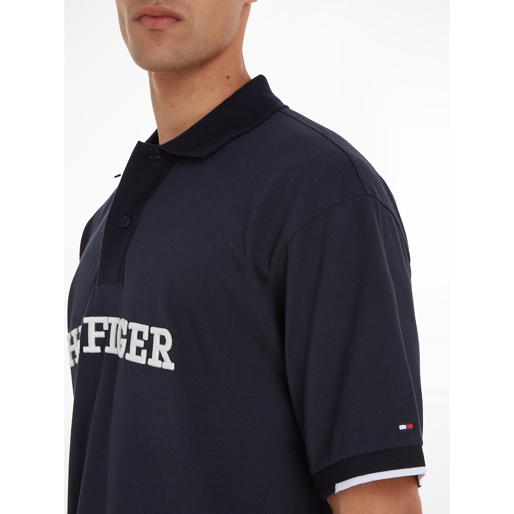 Tommy Hilfiger Poloshirt »MONOTYPE RWB SLEEVE SLIM POLO«