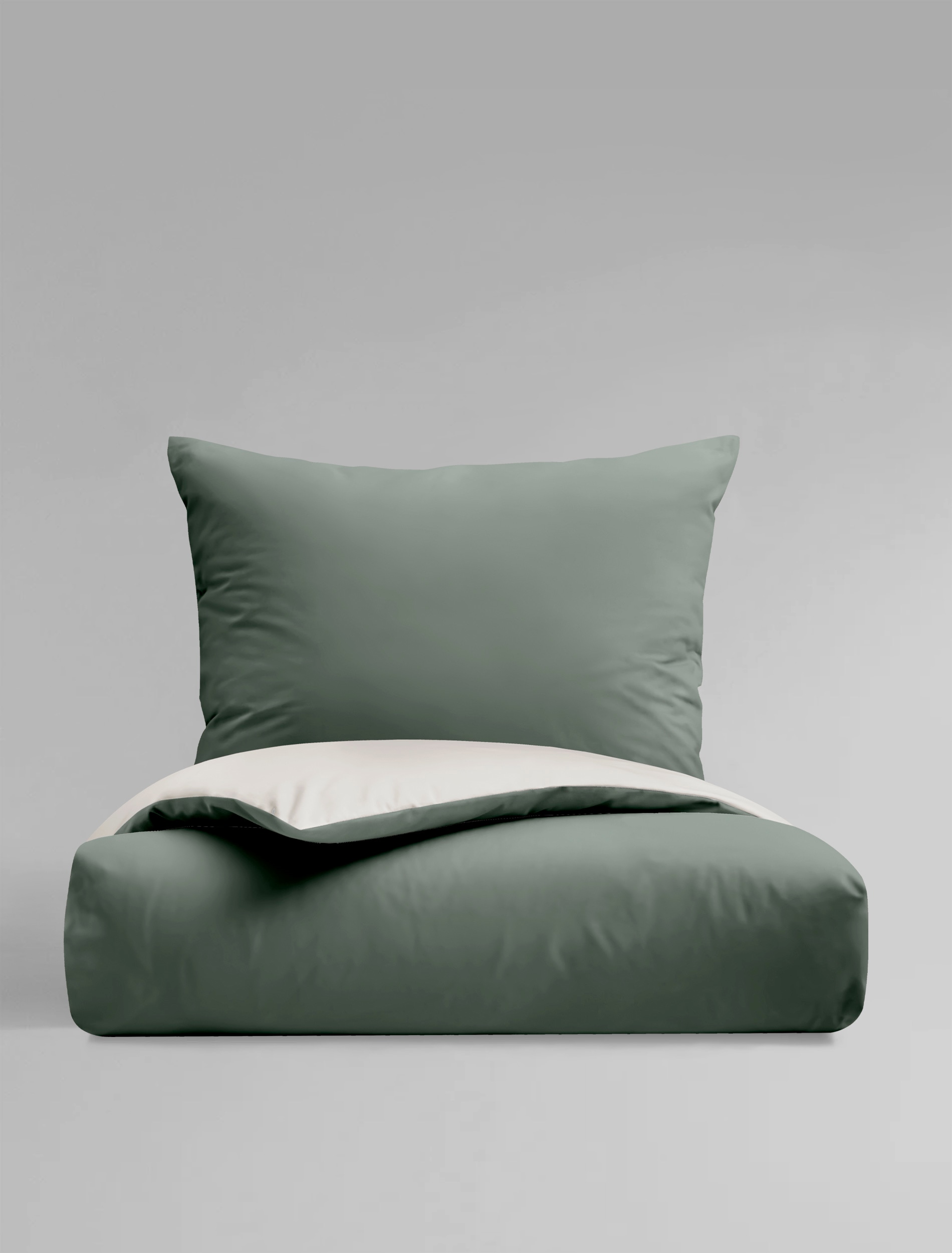 Thumbnail - BIERBAUM Wendebettwäsche "Modern Uni in Gr. 135x200 oder 155x220 cm" 2 Stk. tlg. Modernes Unidesign: Schlichte, elegante...