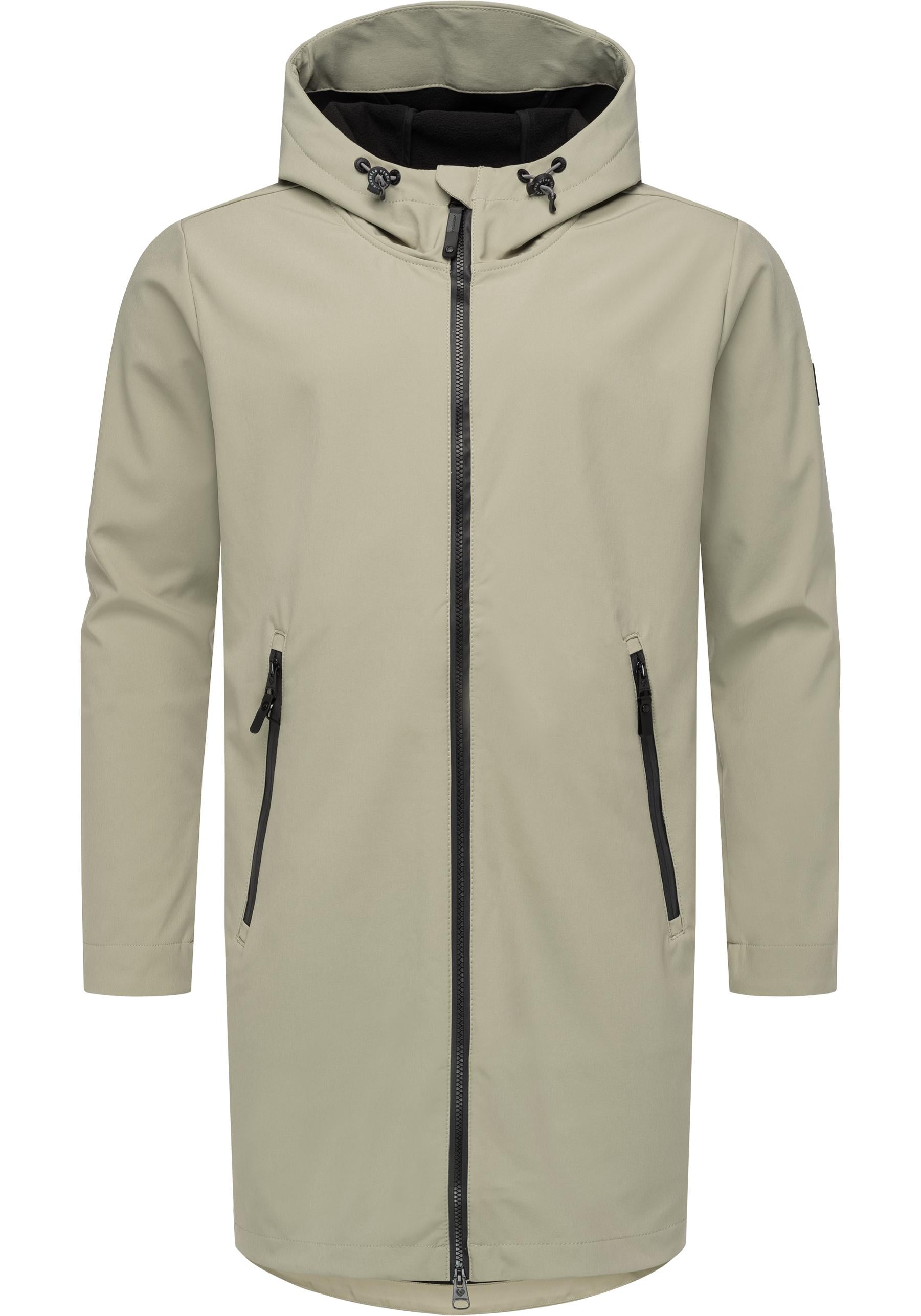 Ragwear Softshellparka "Shellwie Long" mitKapuze Wasserdichter Herren Softs günstig online kaufen