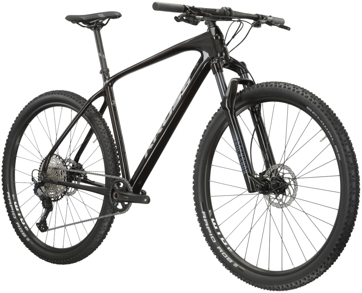 Kross Mountainbike »Mountainbike Hardtail Level 10.0 Schwarz«, 12 Gang, Shimano, DEORE SLX M7100 Schaltwerk, Kettenschaltung