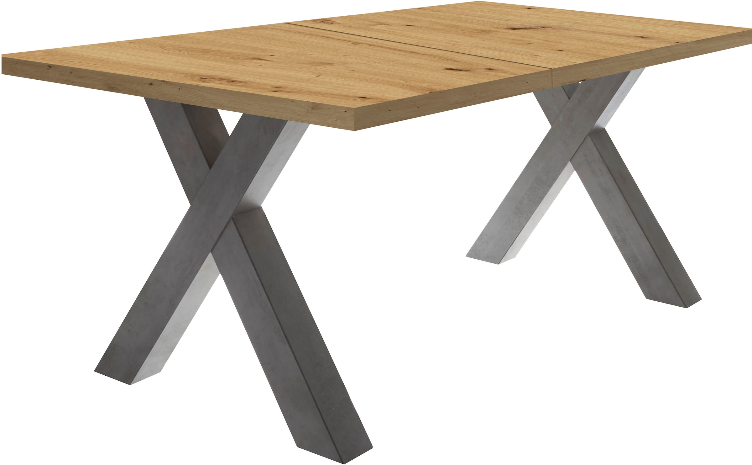 Mäusbacher Esstisch "Mister TOPSELLER", mit Auszug (160-210 cm), Gestell in günstig online kaufen
