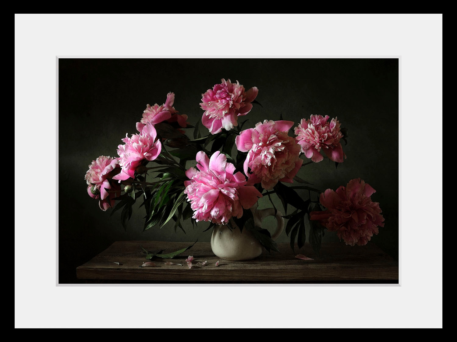 queence Bild »Lucia«, (1 St.), HD Premium Poster-Druck inkl. Holzrahmen