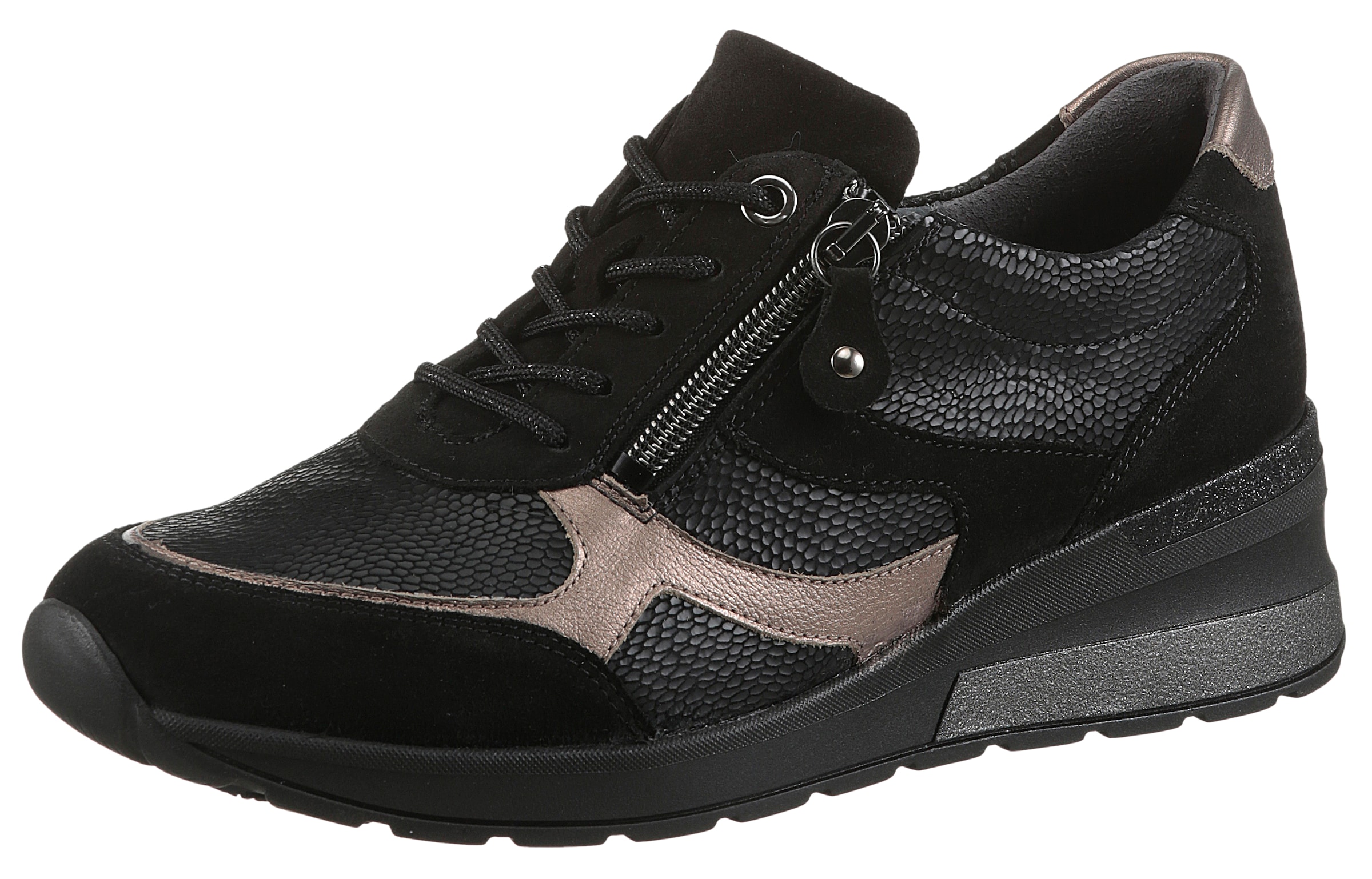 Waldläufer Keilsneaker "H-CLARA", Bequemschuh, Komfortschuh, Halbschuh mit günstig online kaufen