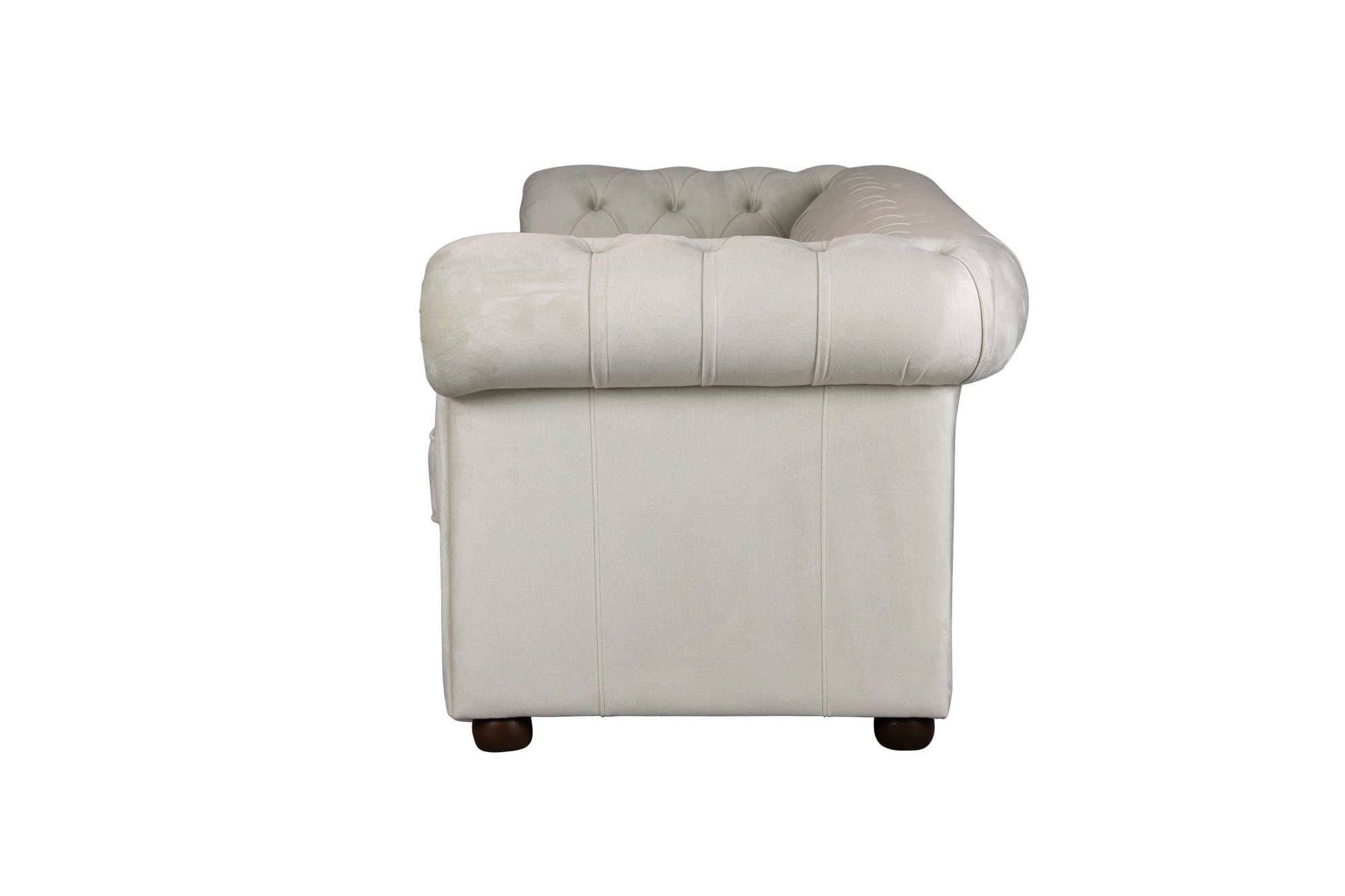 Home affaire 3-Sitzer »CHARENTE, optionale Schlafsofa, Chesterfield-Sofa, Bettfunktion«, mit edler Knopfheftung und typischen Armlehnen, B/T/H 198/89/74 cm