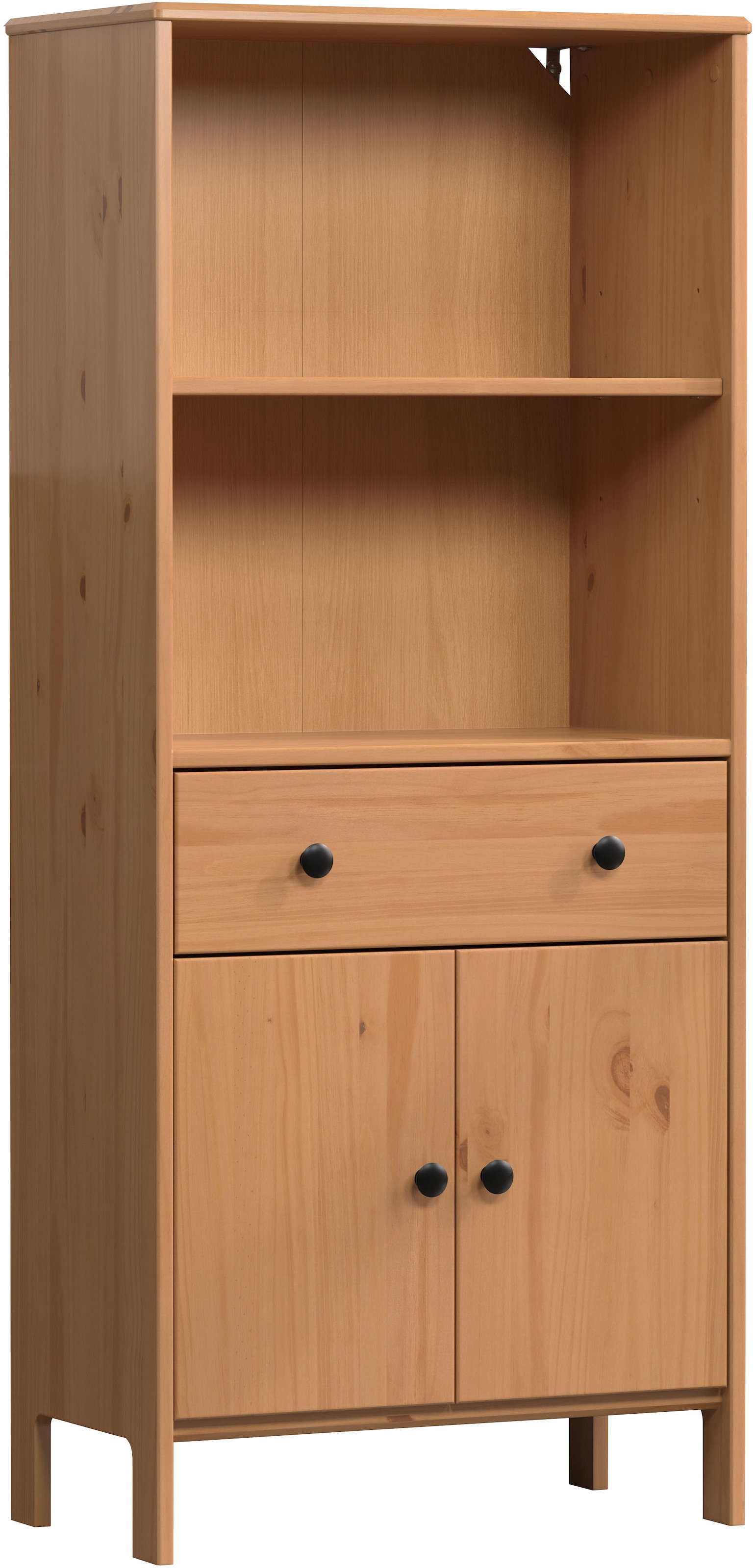 welltime Midischrank "Kall" 1 Stk. tlg. Breites Badregal aus Kiefer-Massivh günstig online kaufen