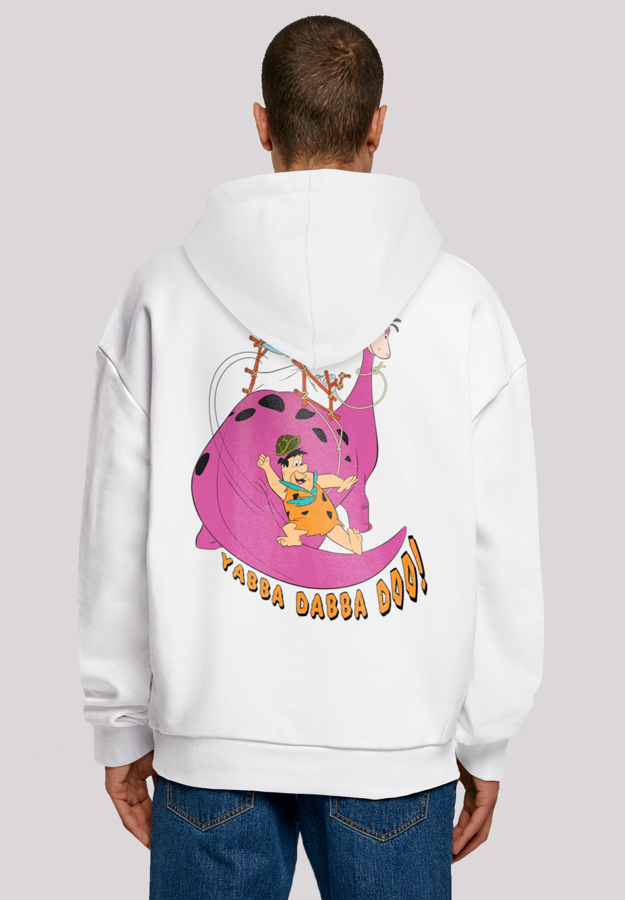 F4NT4STIC Kapuzenpullover "Yabba Dabba Doo Familie Feuerstein", Print günstig online kaufen